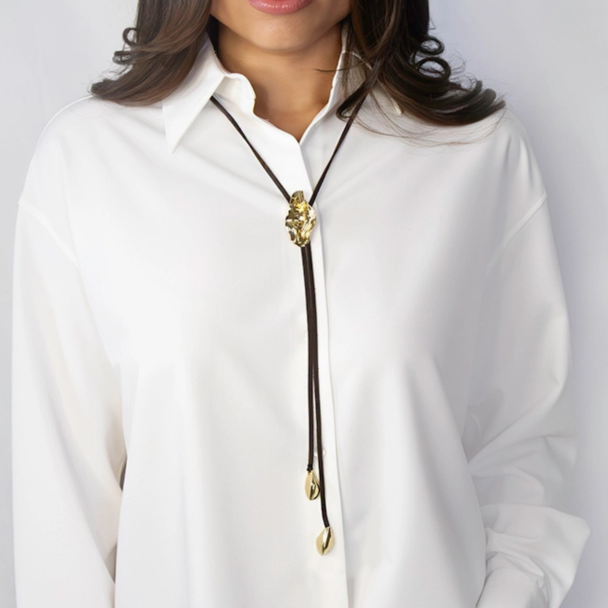 Jules Suede Bolo Necklace