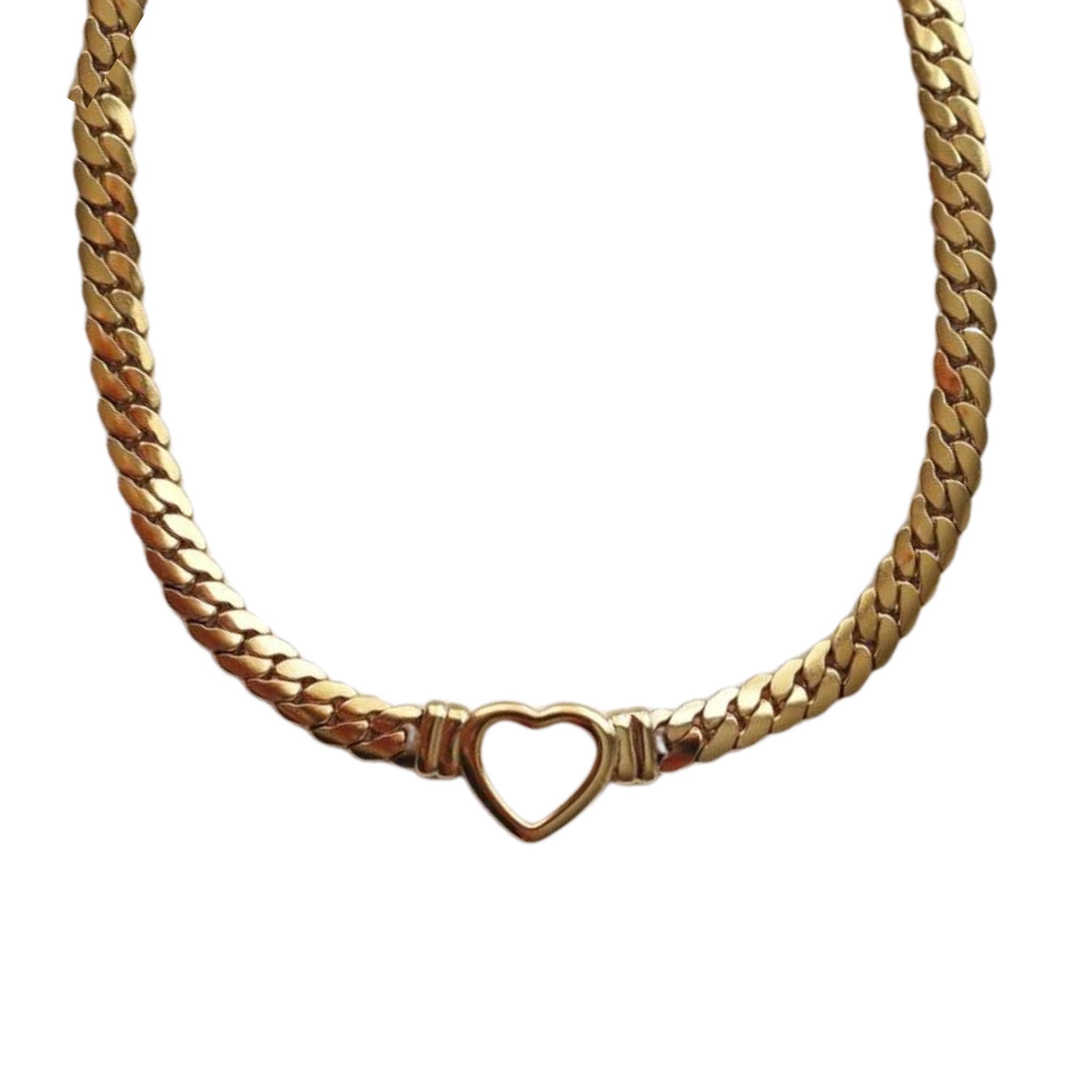 Heart Choker | Chunky Statement Necklace