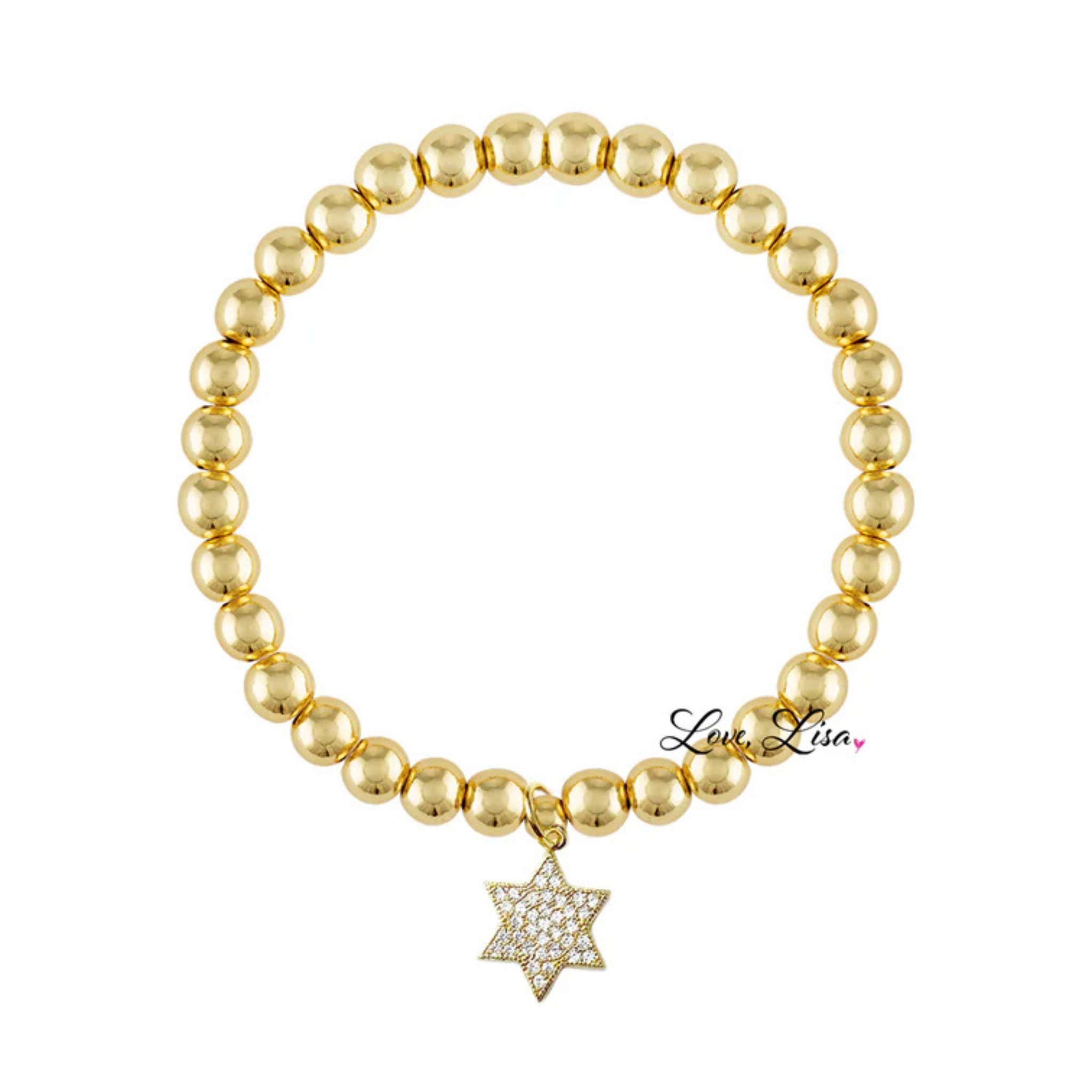 Hannah's Beautiful Jewish Star Bracelet