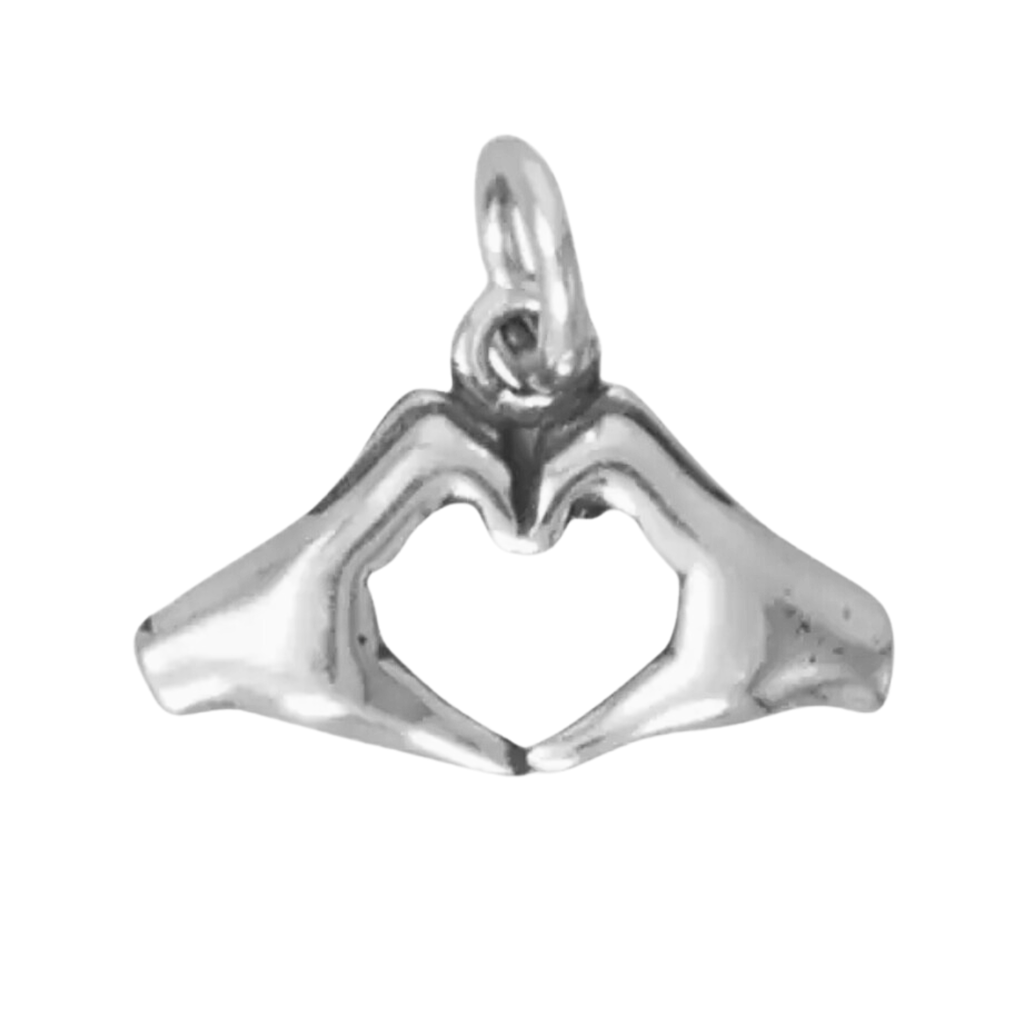 Heart Hands Charm