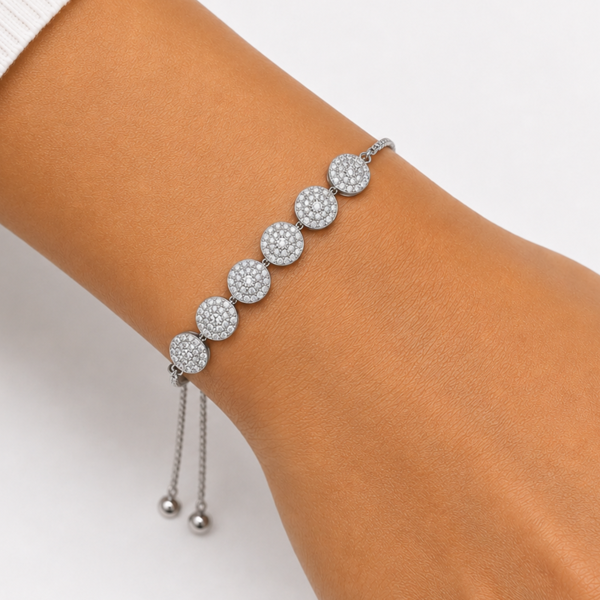 Celeste Circle Bracelet - B1344SS