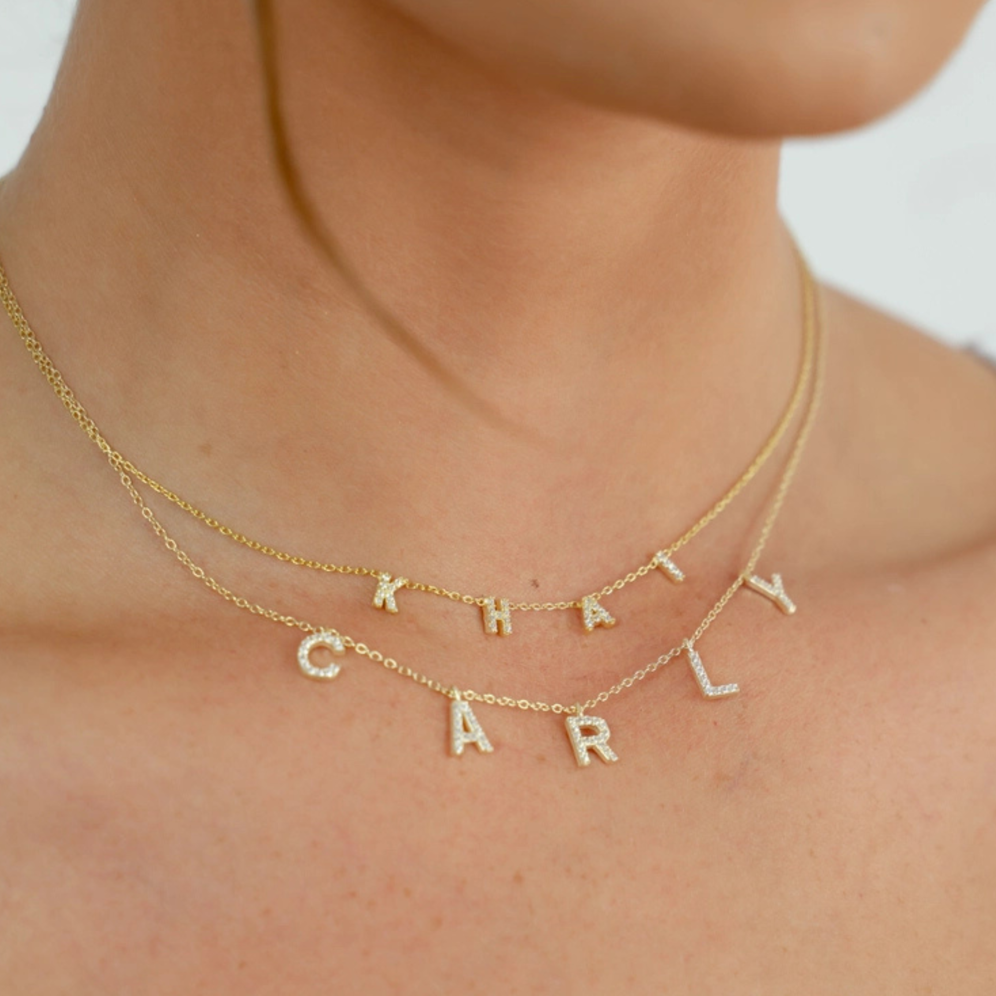 Custom Dover Name Necklace (Water Resistant)