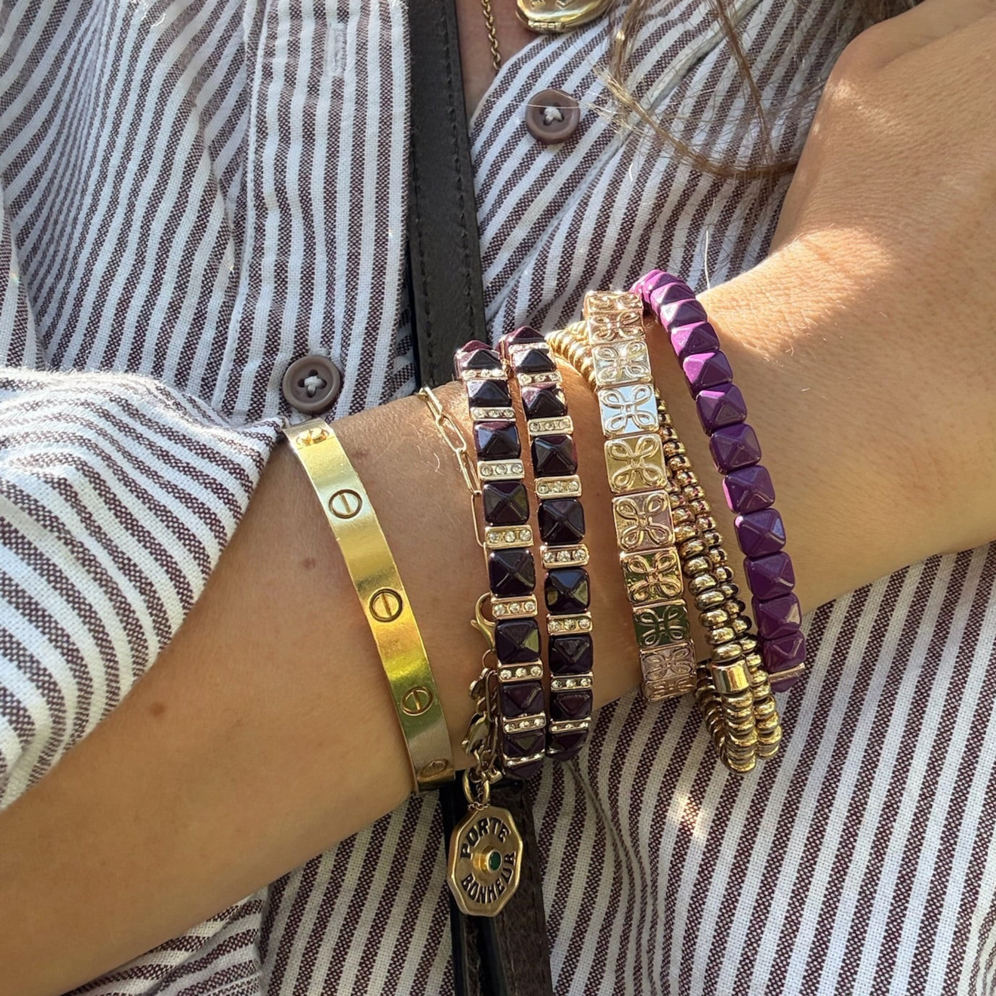 Eggplant Studded Gem