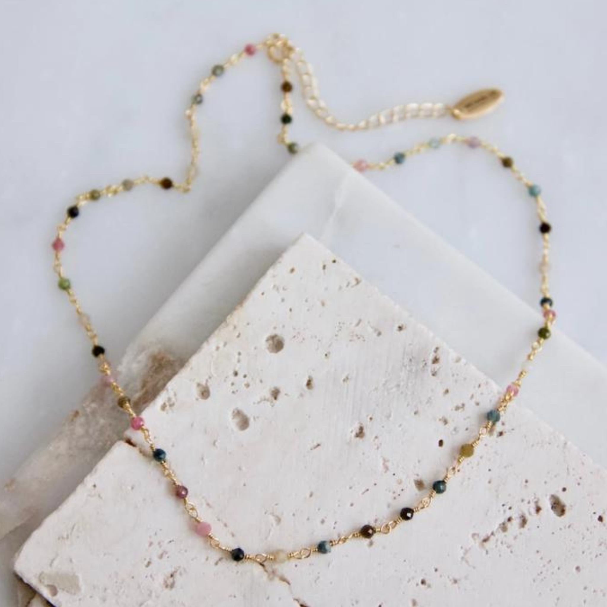 Tourmaline Choker Necklace