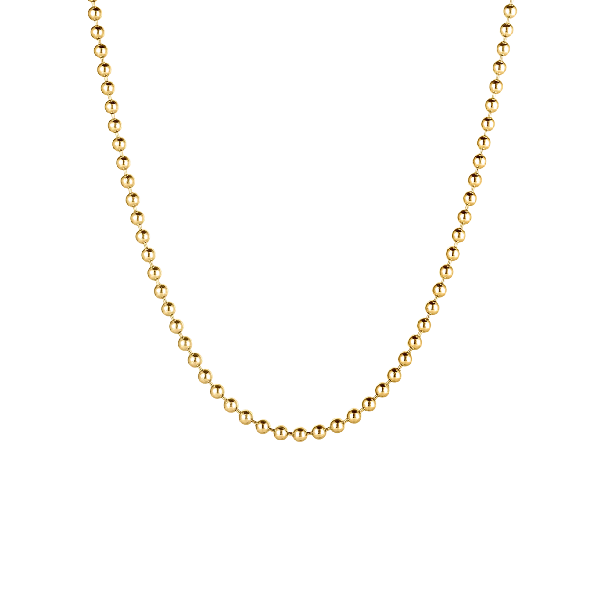 Ball chain necklace