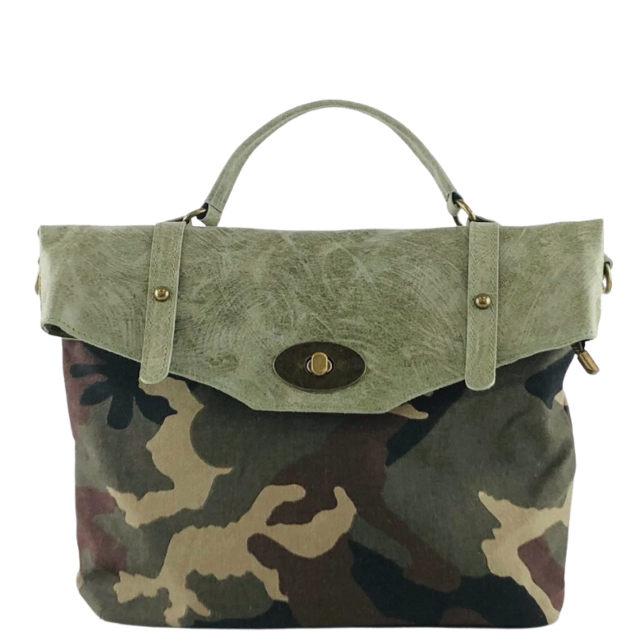 Postina Leonardo Camouflage Canvas Patta Tote