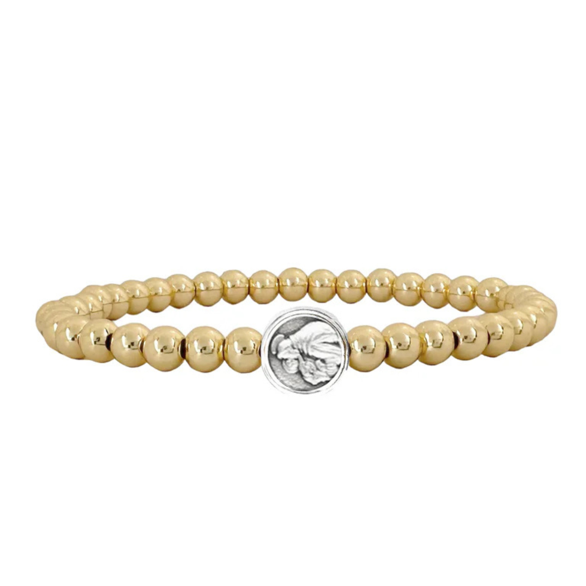 Subliminal Saint Anthony Beaded Bracelet