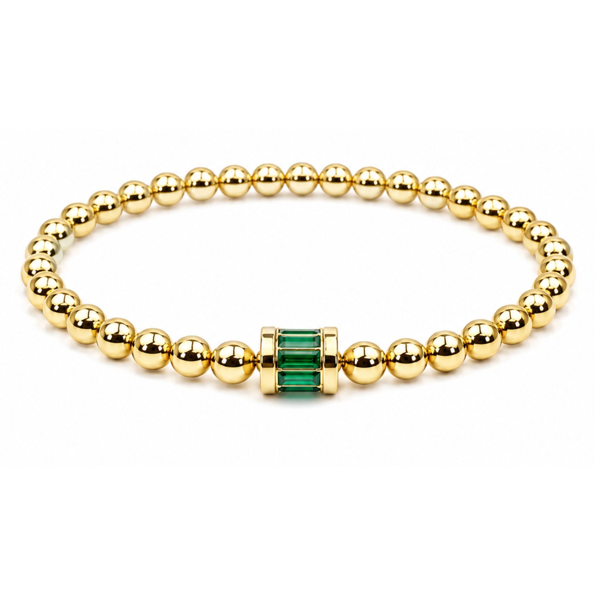 Baguette Beaded Bracelet