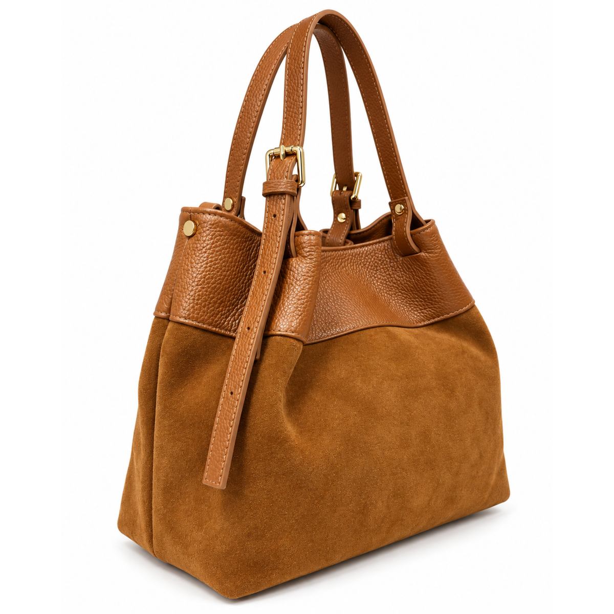 The Alessia Suede Tote