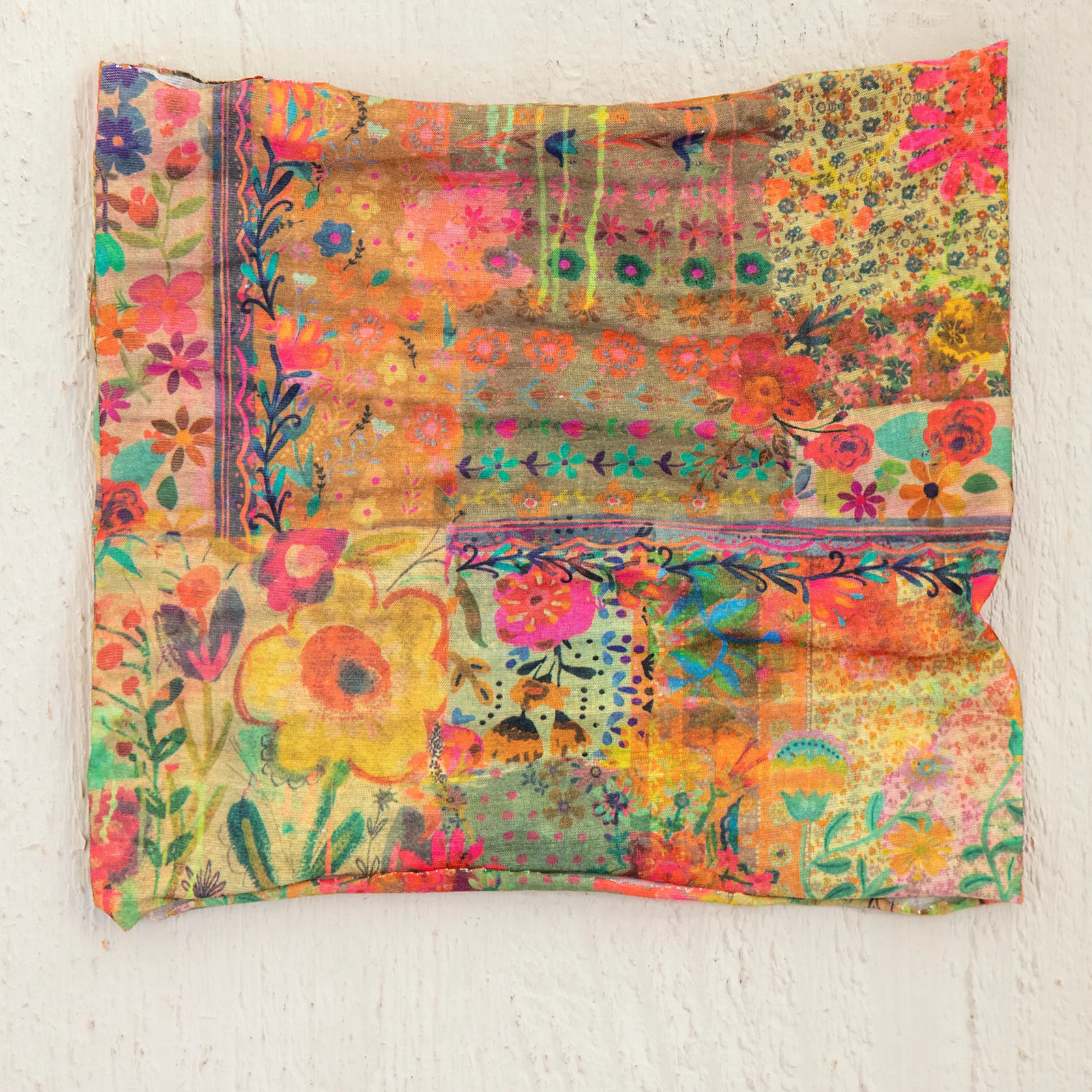 Half Boho Bandeau® Headband - Pink Patchwork