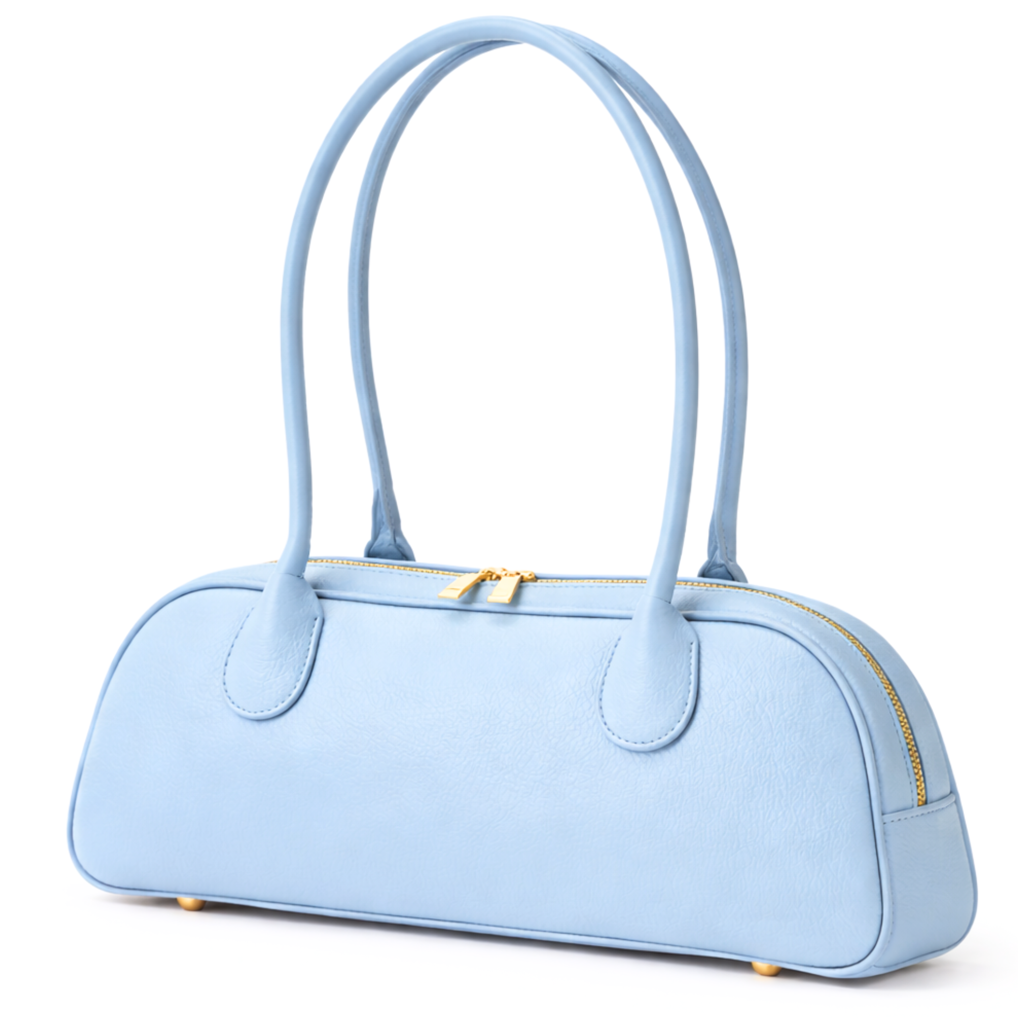 Genuine leather shoulder bag from Private label, stylish handbag with adjustable strap and spacious interior, black color.