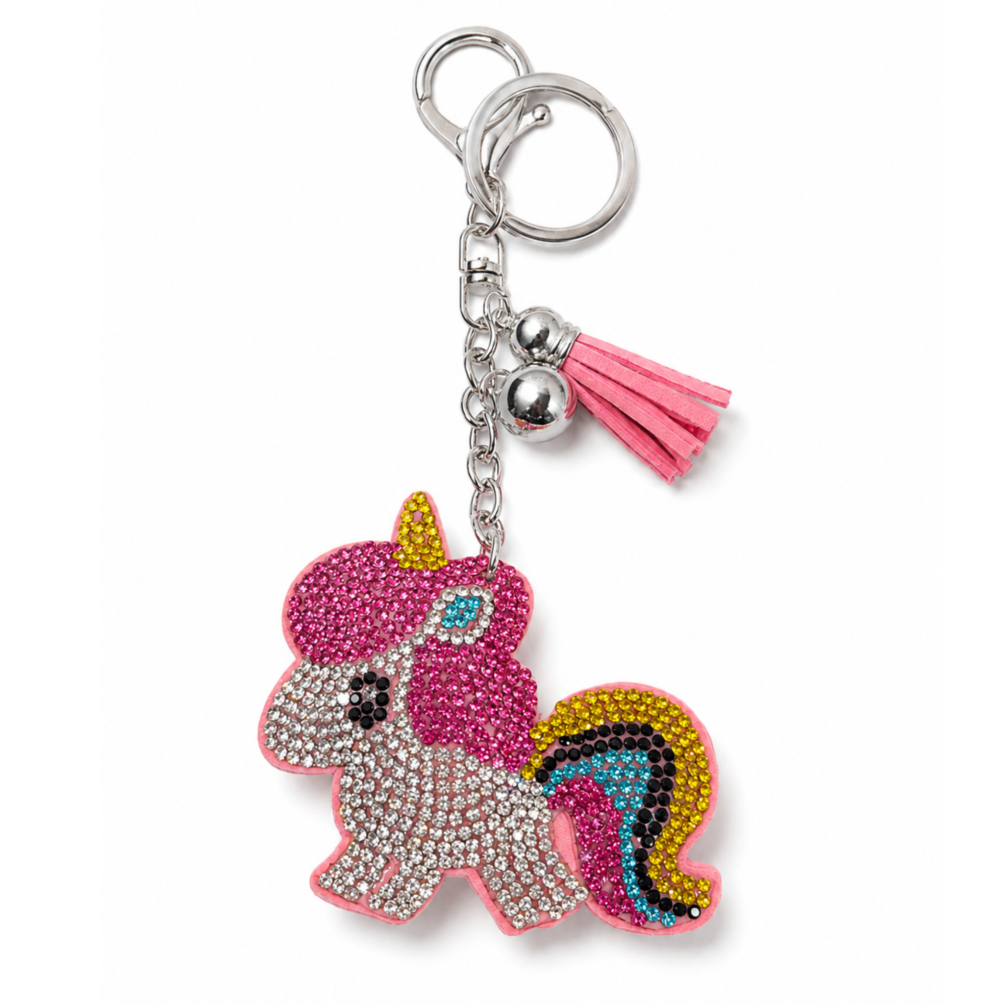 Unicorn Crystal Bag Charm