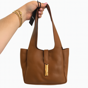 tan leather
