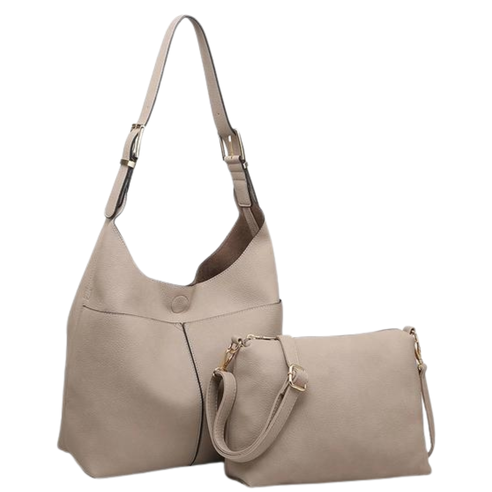 Ida Slouchy Hobo Bag w/ Adjustable Strap