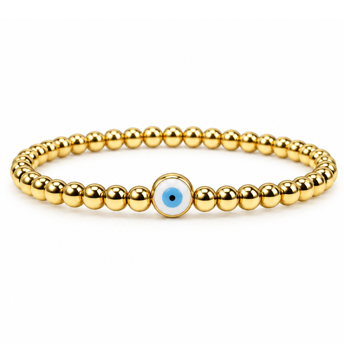Tiny Evil Eye Stretchy Bracelet