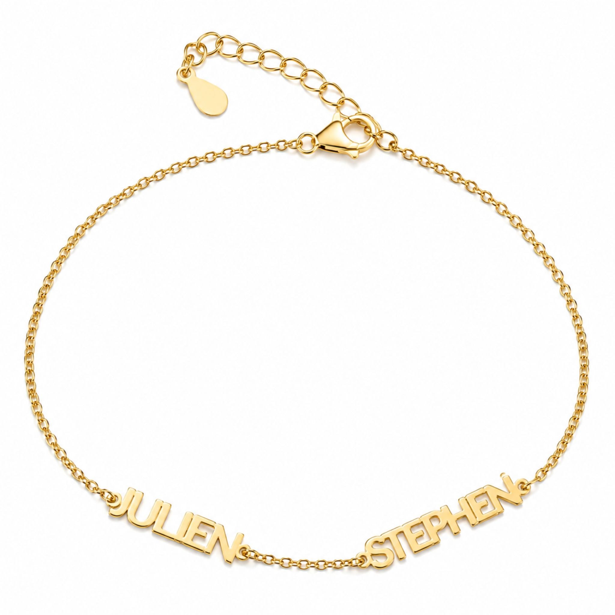 Custom Name Bracelet - Water Resistant