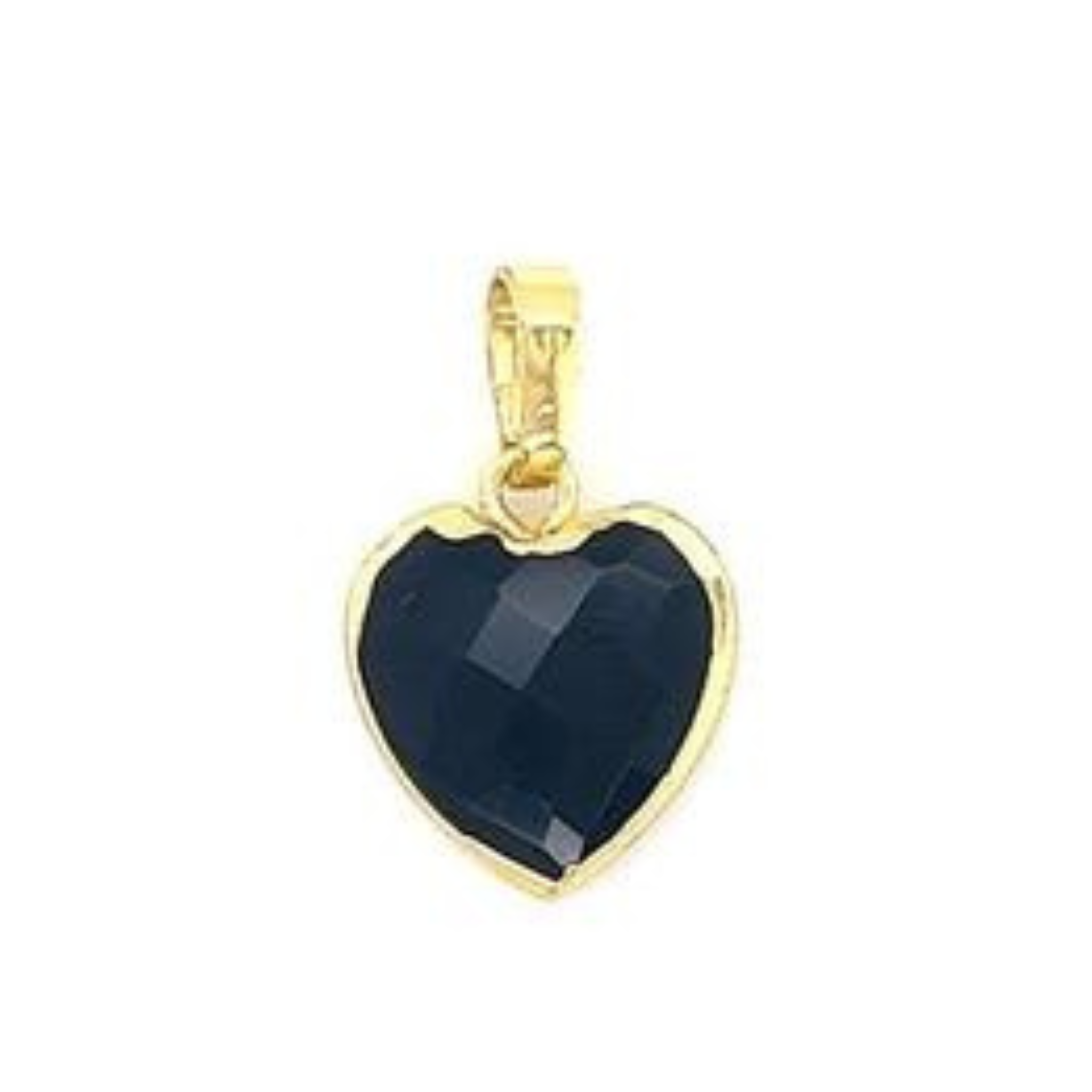 Gemstone Heart Charm