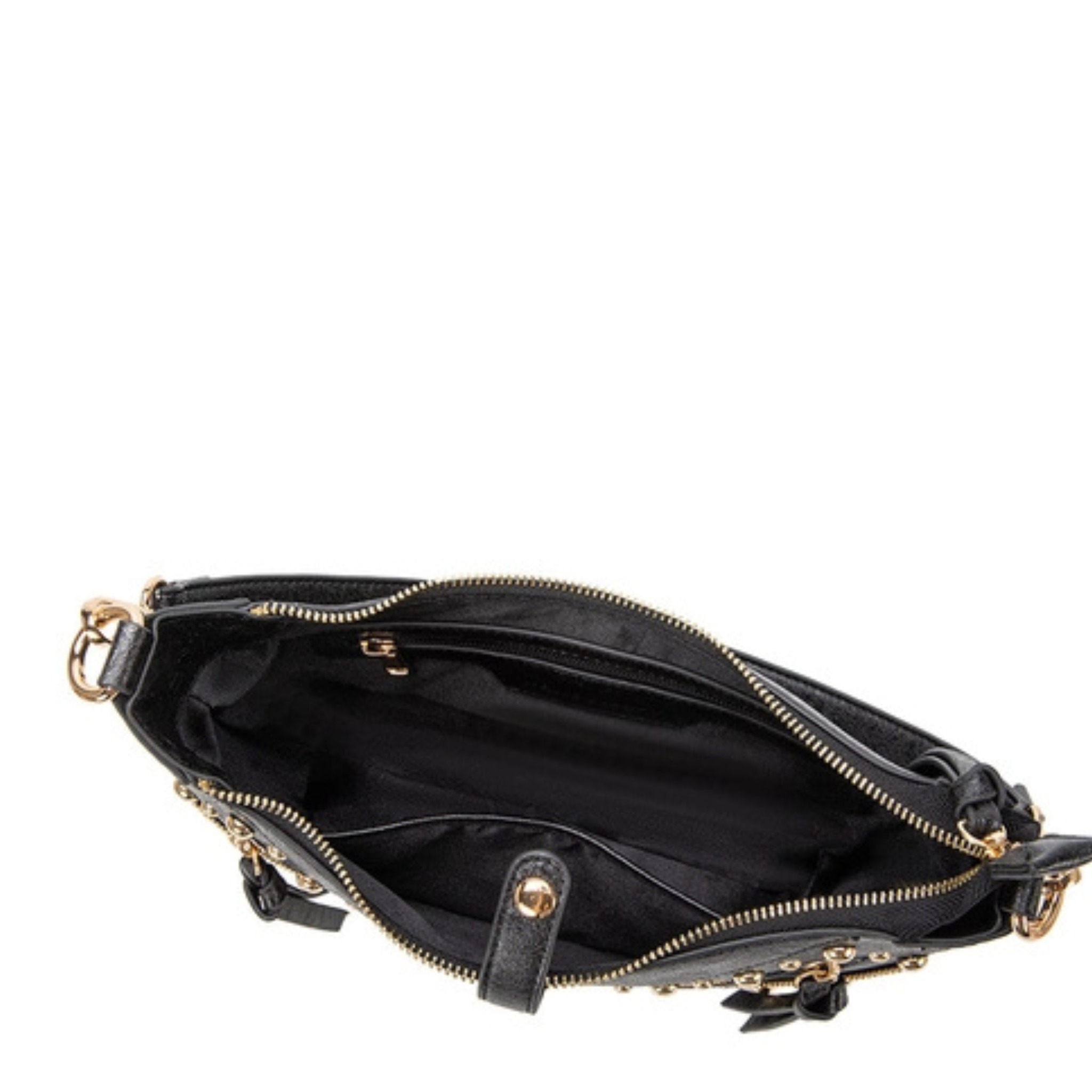 Maeve Black Recycled Vegan Shoulder Bag