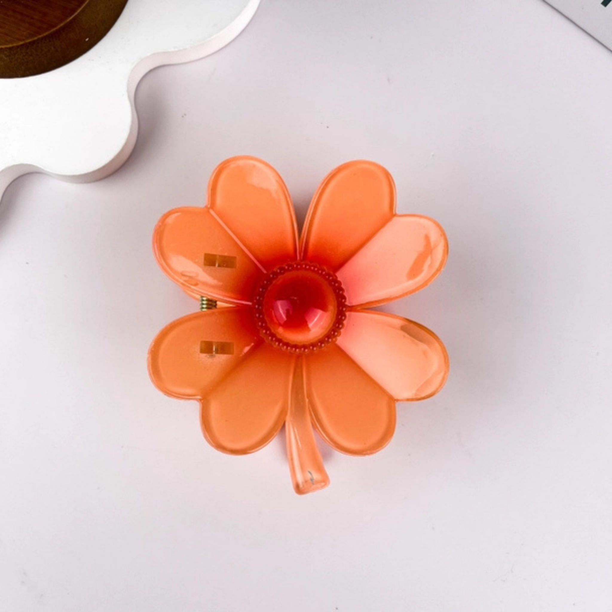 Four Leaf Clover Hair Clip