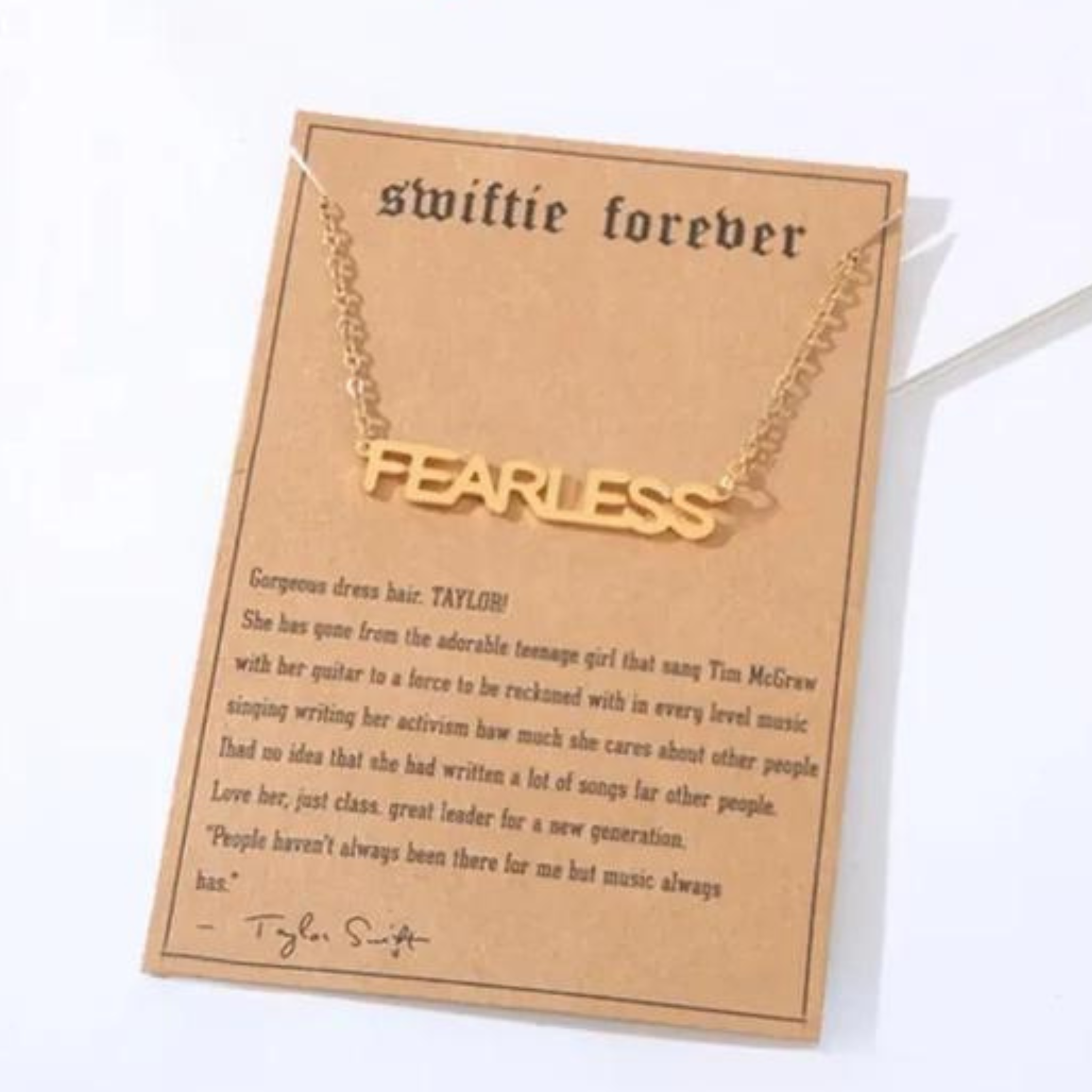 Swiftie Pendant Necklace