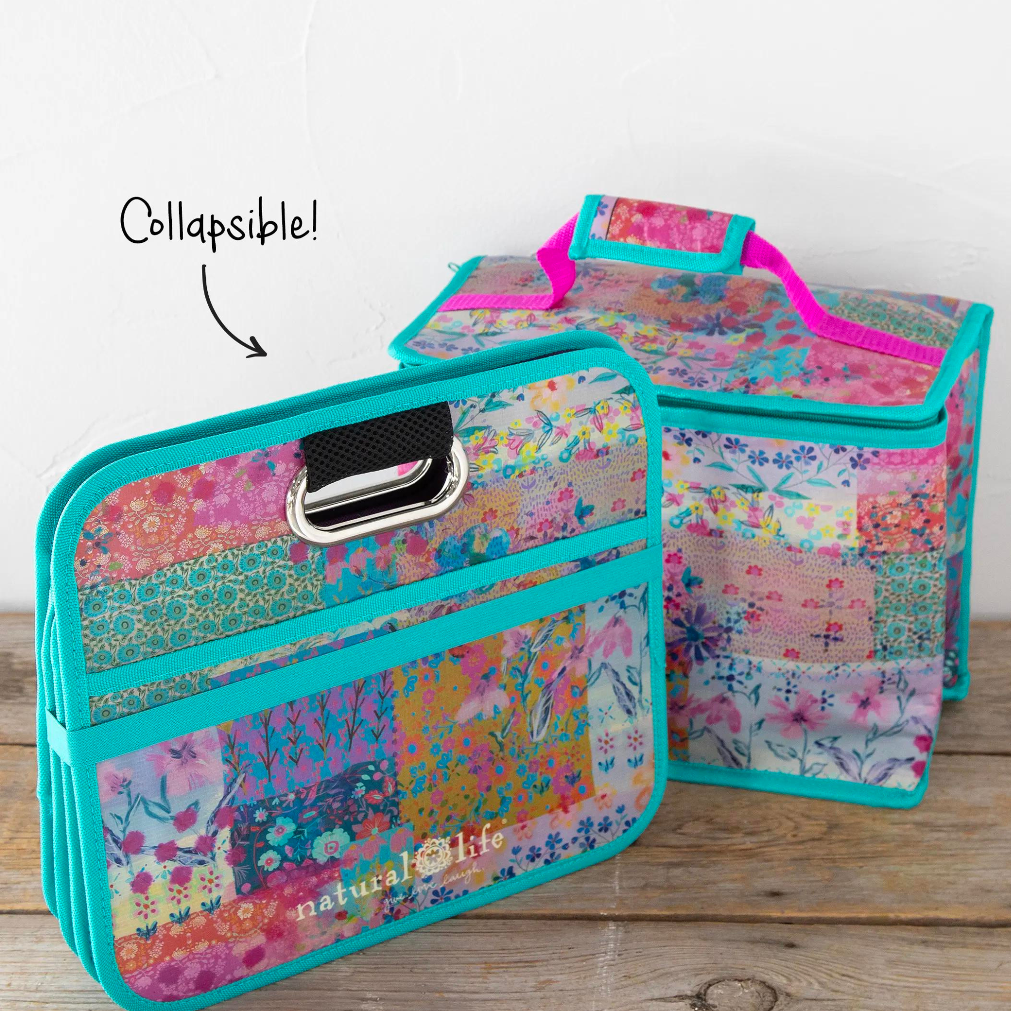 Car Trunk Organizer - Watercolor Patchwork