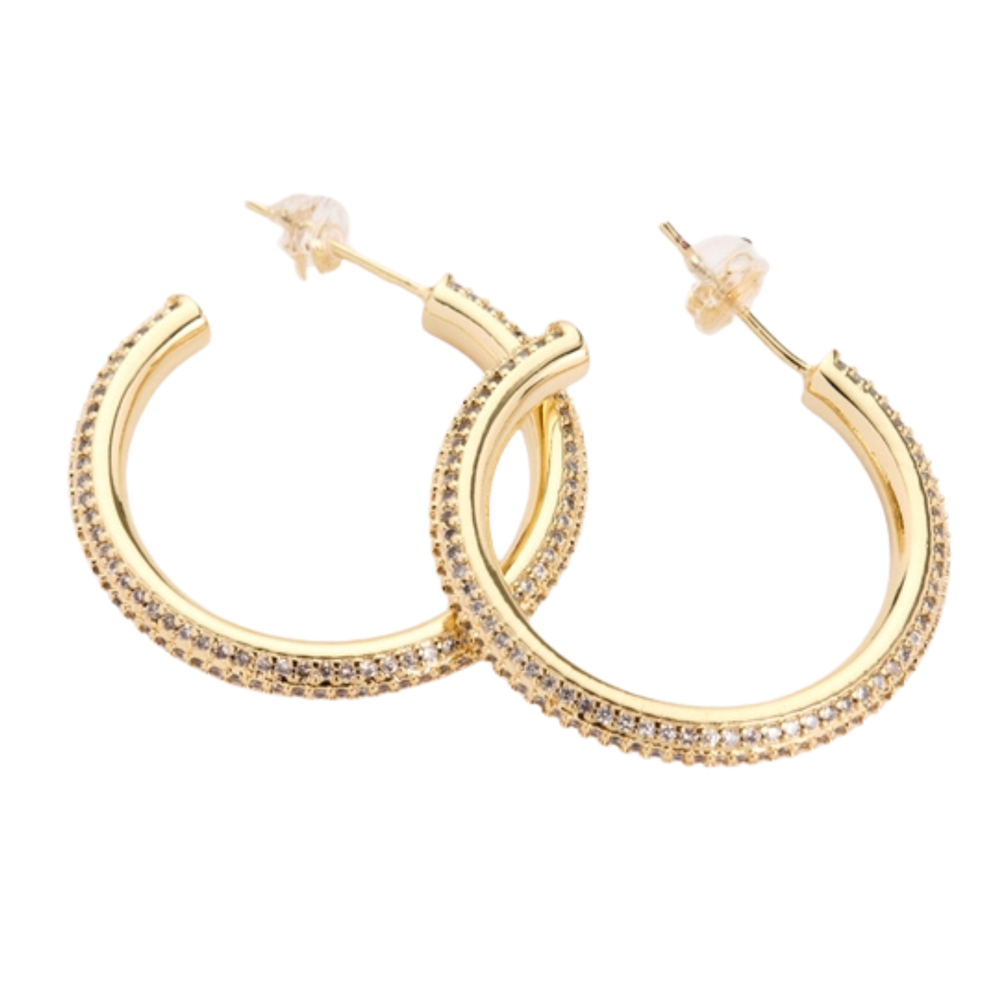 Jennie Gold Hoops