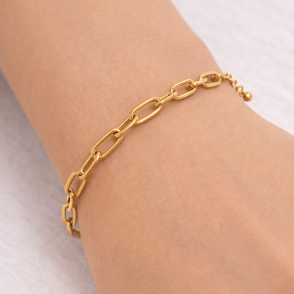 Thick Chain Link Bracelet