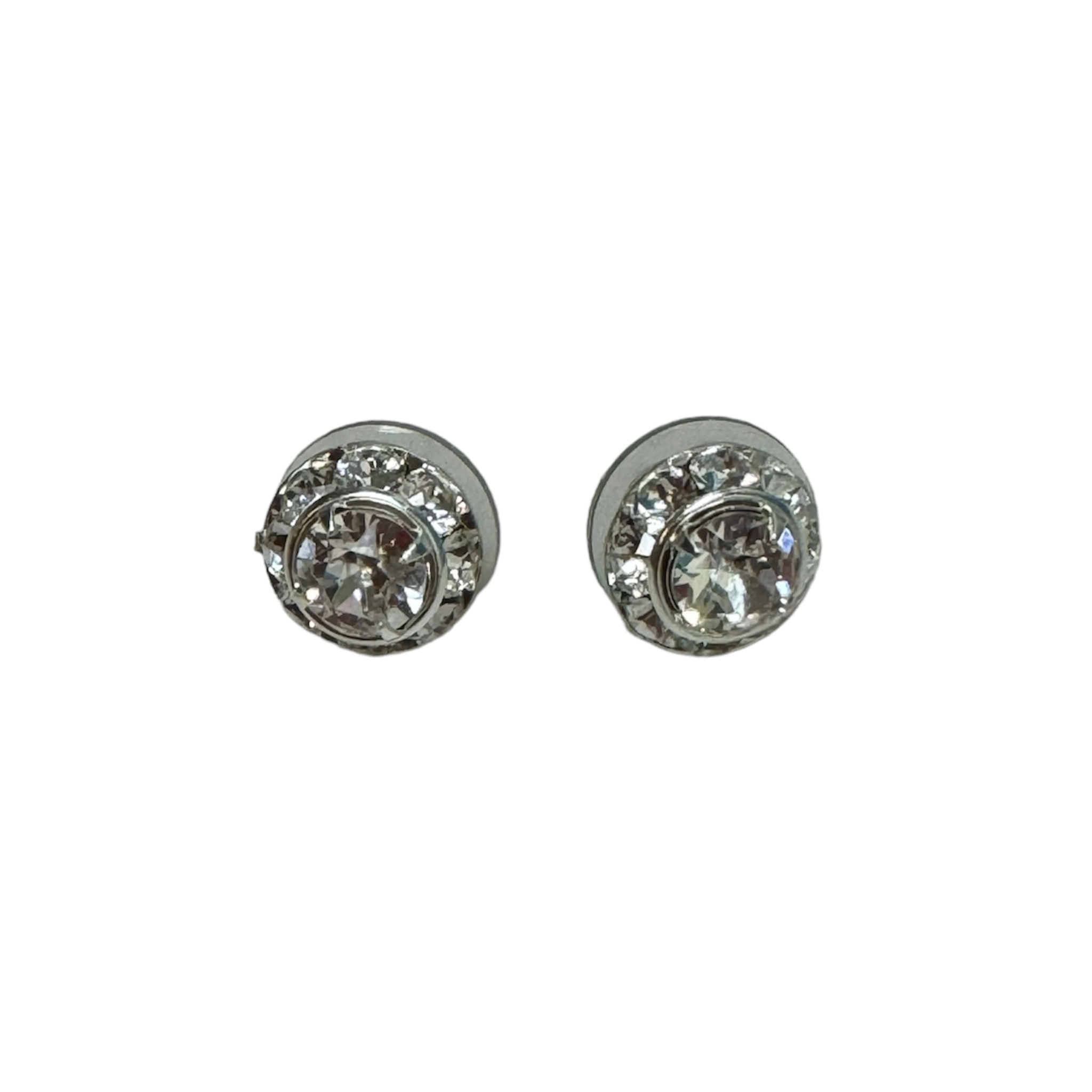 Double circle cz studs