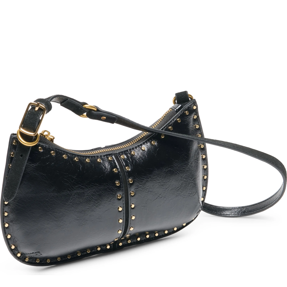 Axelle Faux Leather Baguette Bag