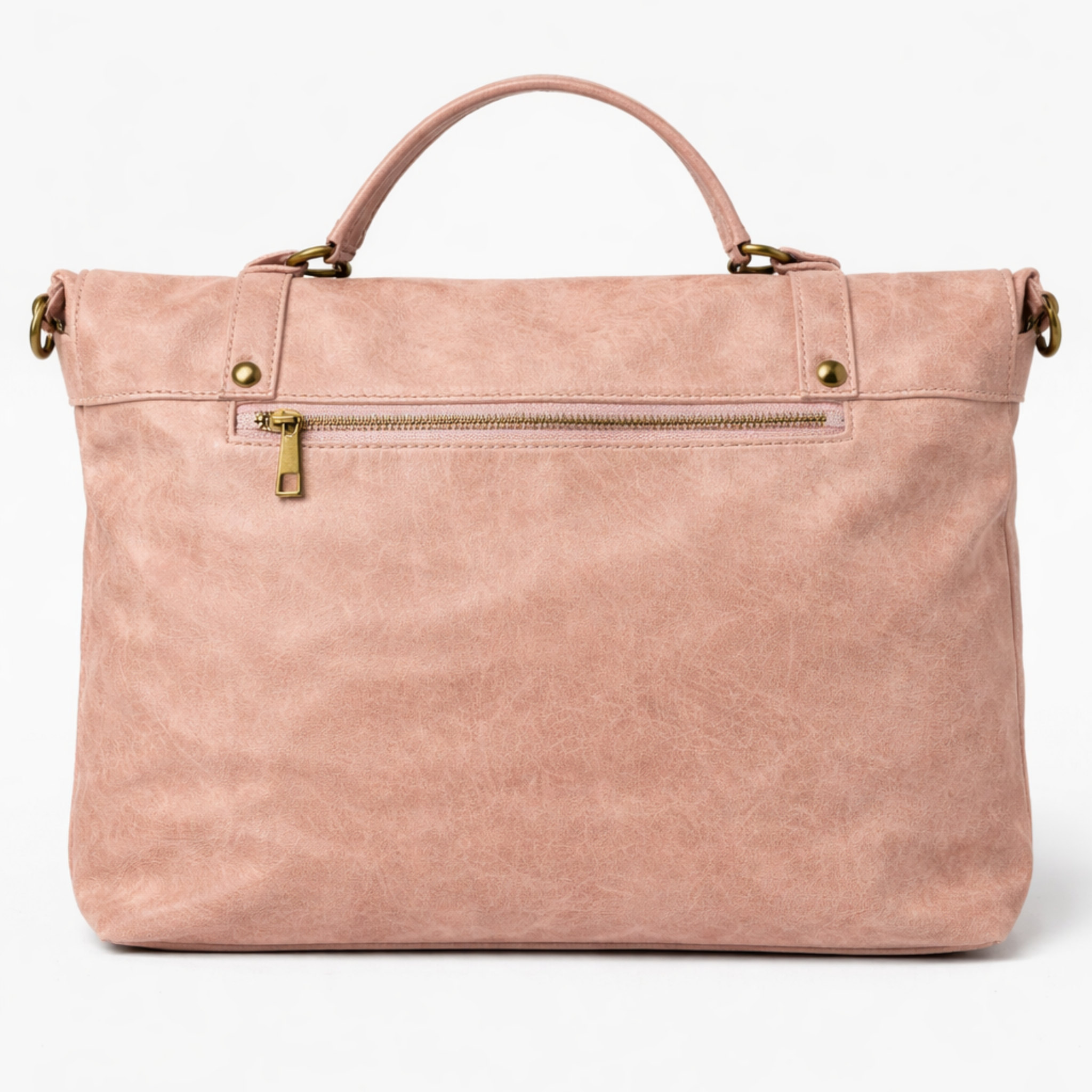 Private label Postina Leonardo Ele crossbody handbag with adjustable strap, featuring sleek design and top zipper closure.