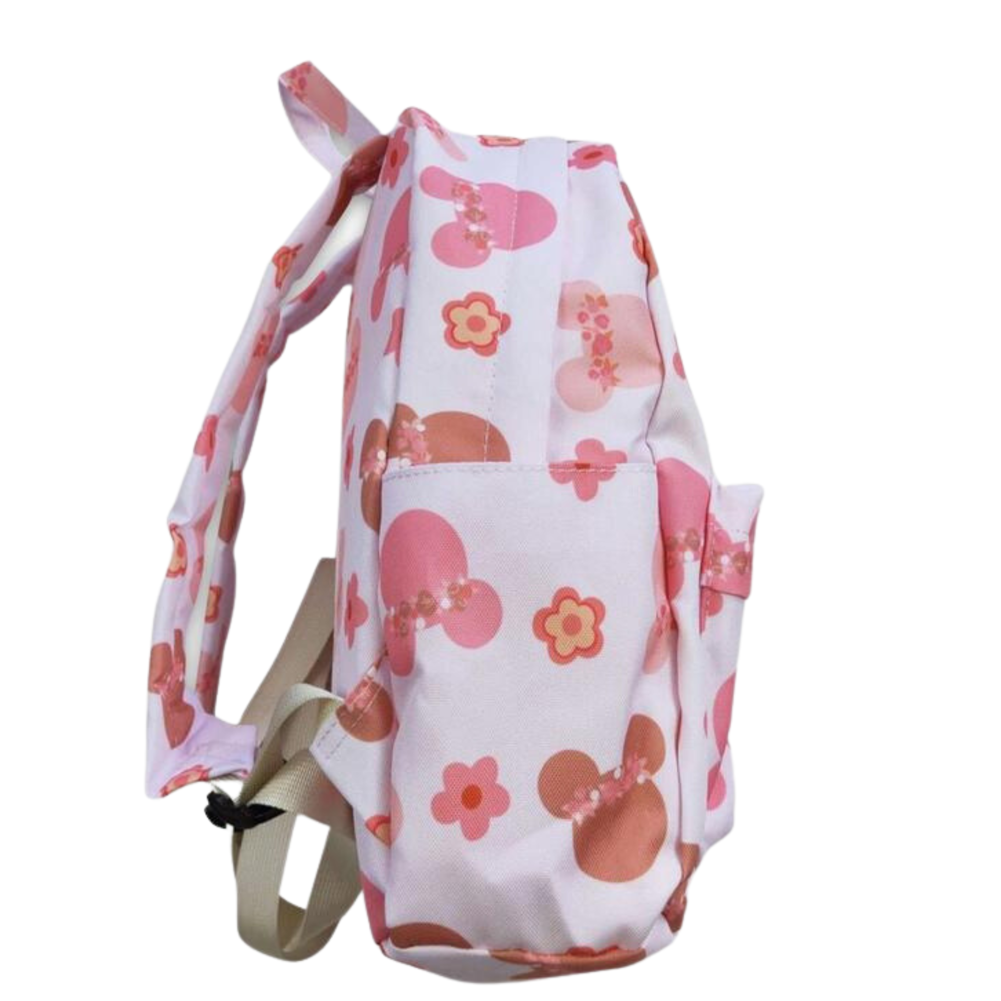 Floral Mouse Kids Girls Backpack