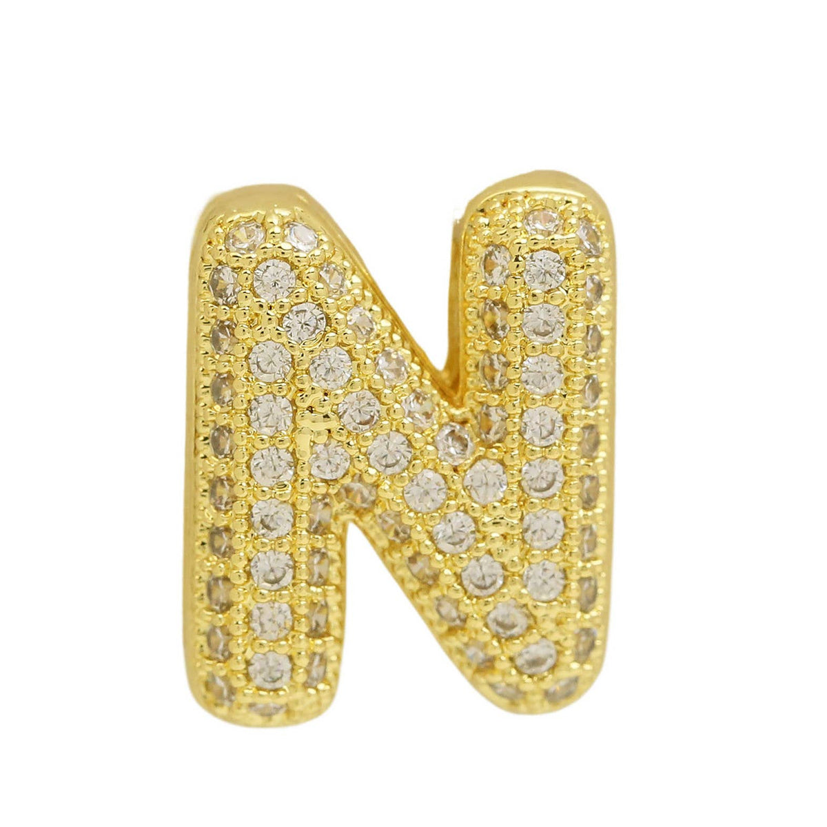 Slider Initial Charms for Watch Bracelet