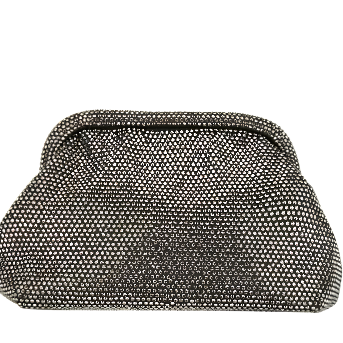 Elegant ladies rhinestone clutch evening bag with sparkling embellishments, perfect for formal events and evening outings.