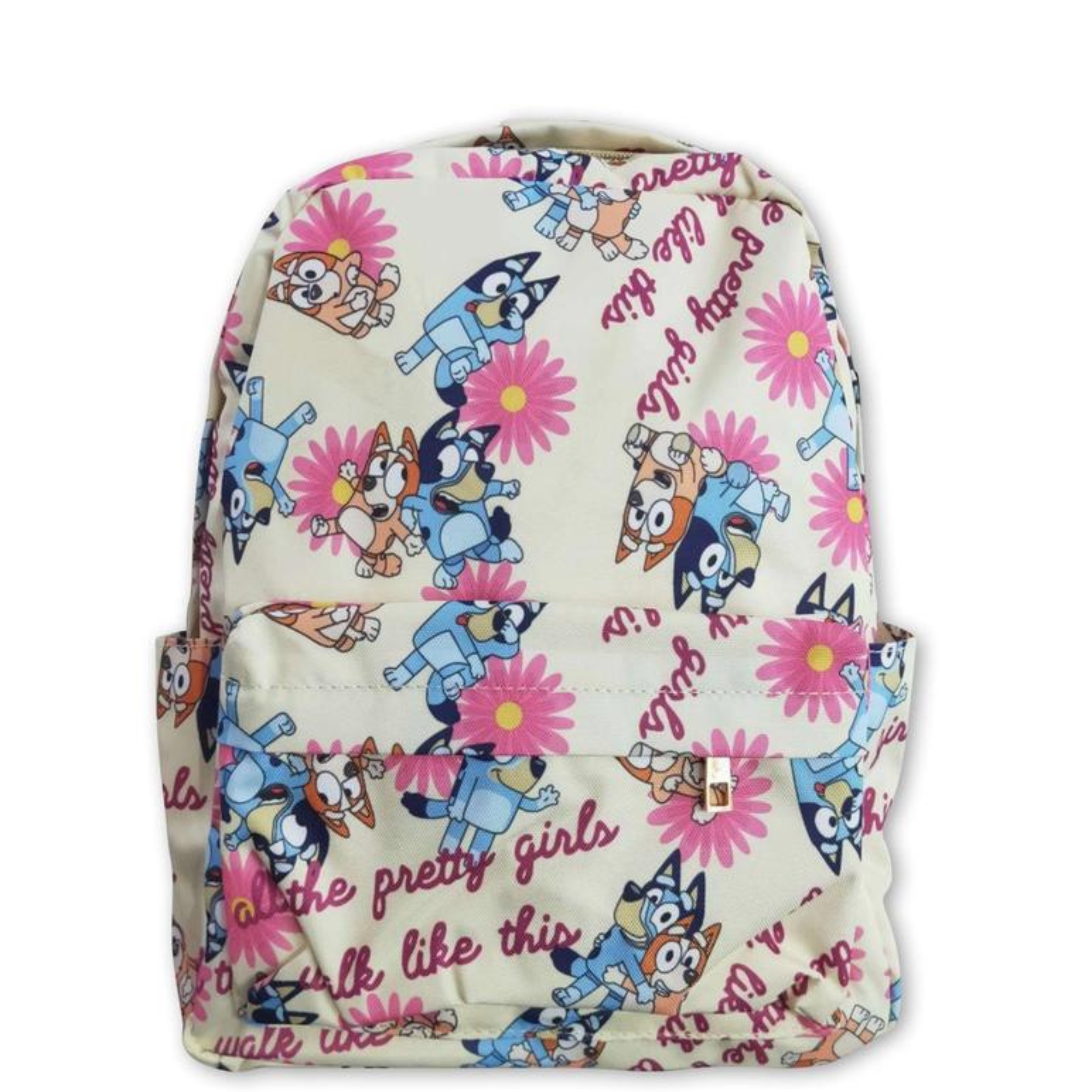 Dogs Floral Girls Backpack