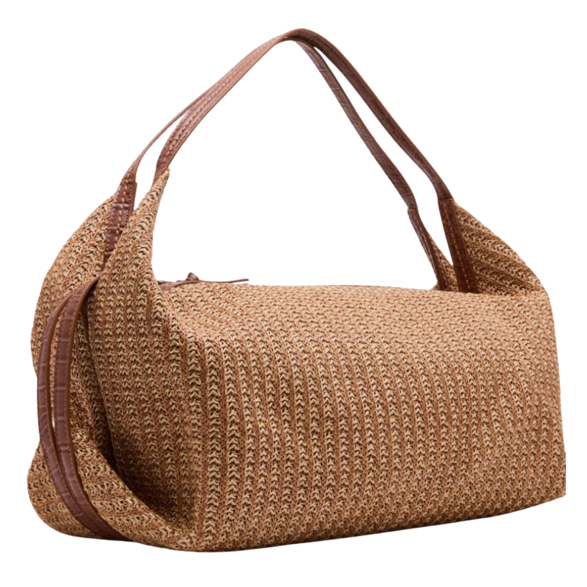 Billy Woven Shoulder Bag