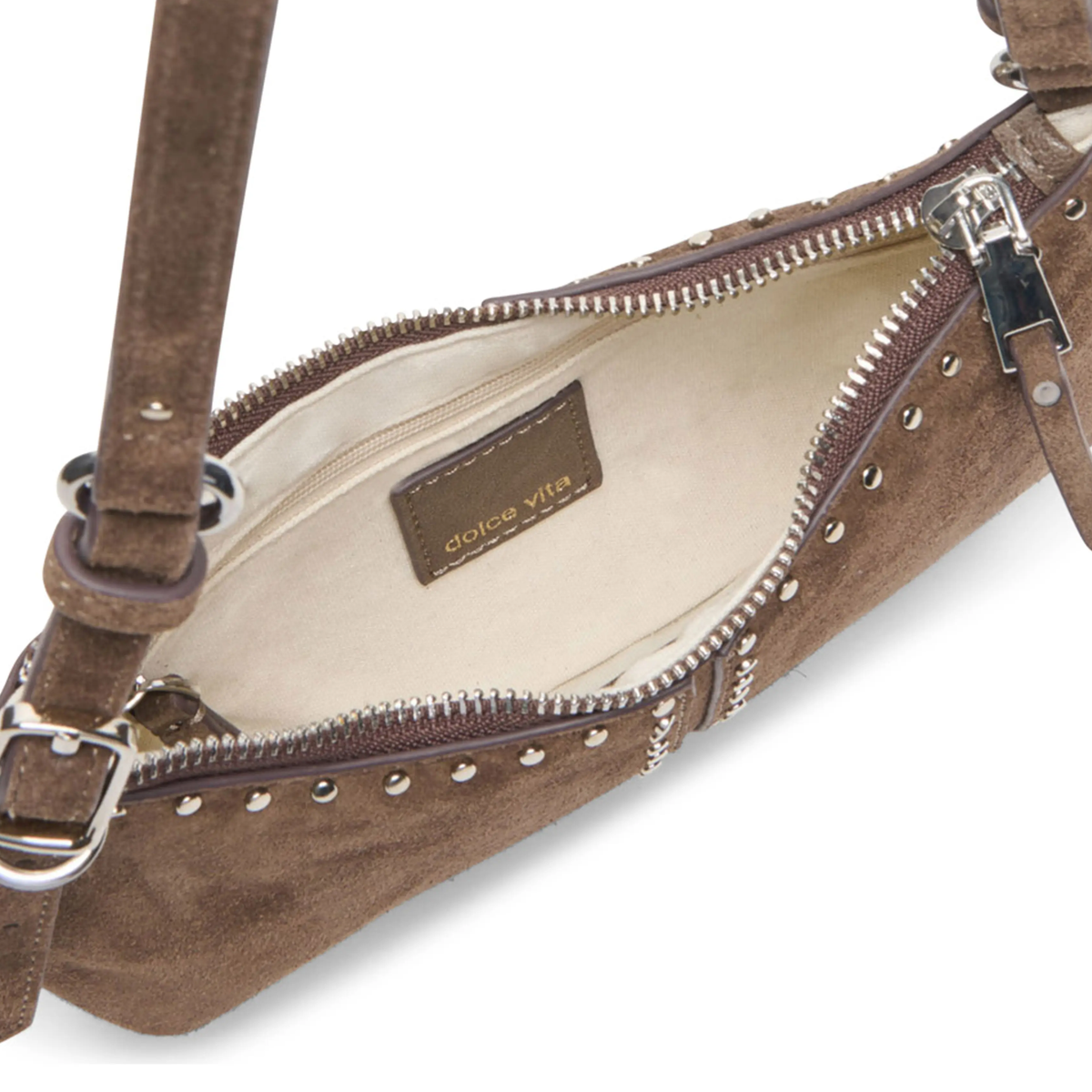 Axelle Faux Leather Baguette Bag