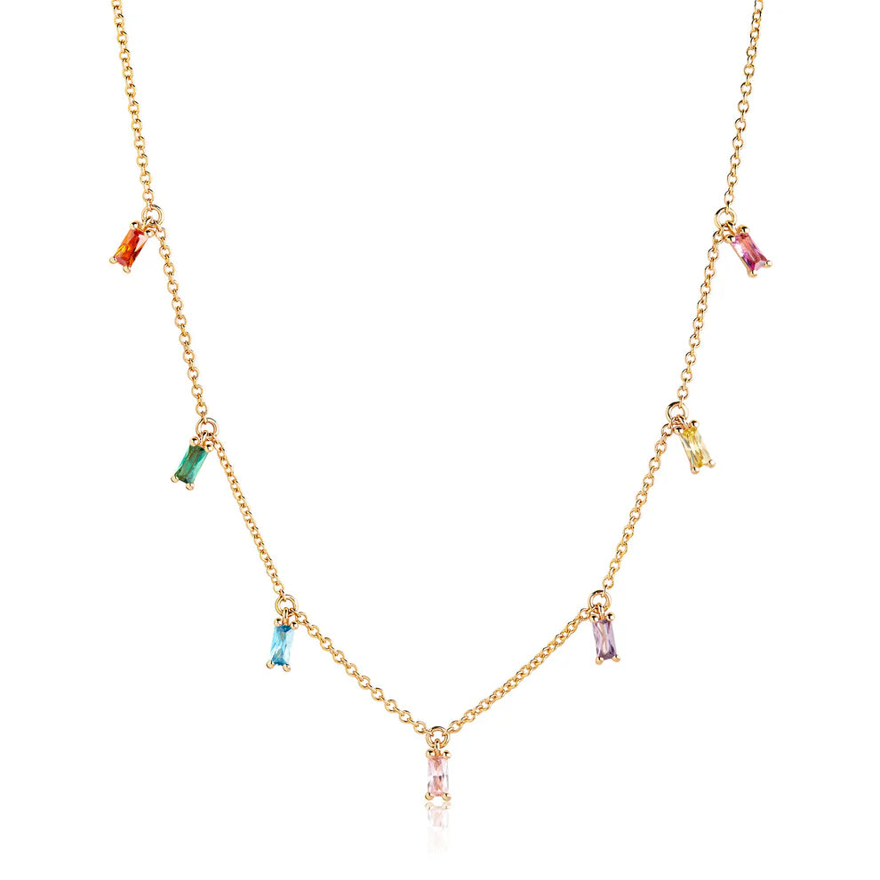 Necklace Princess Baguette