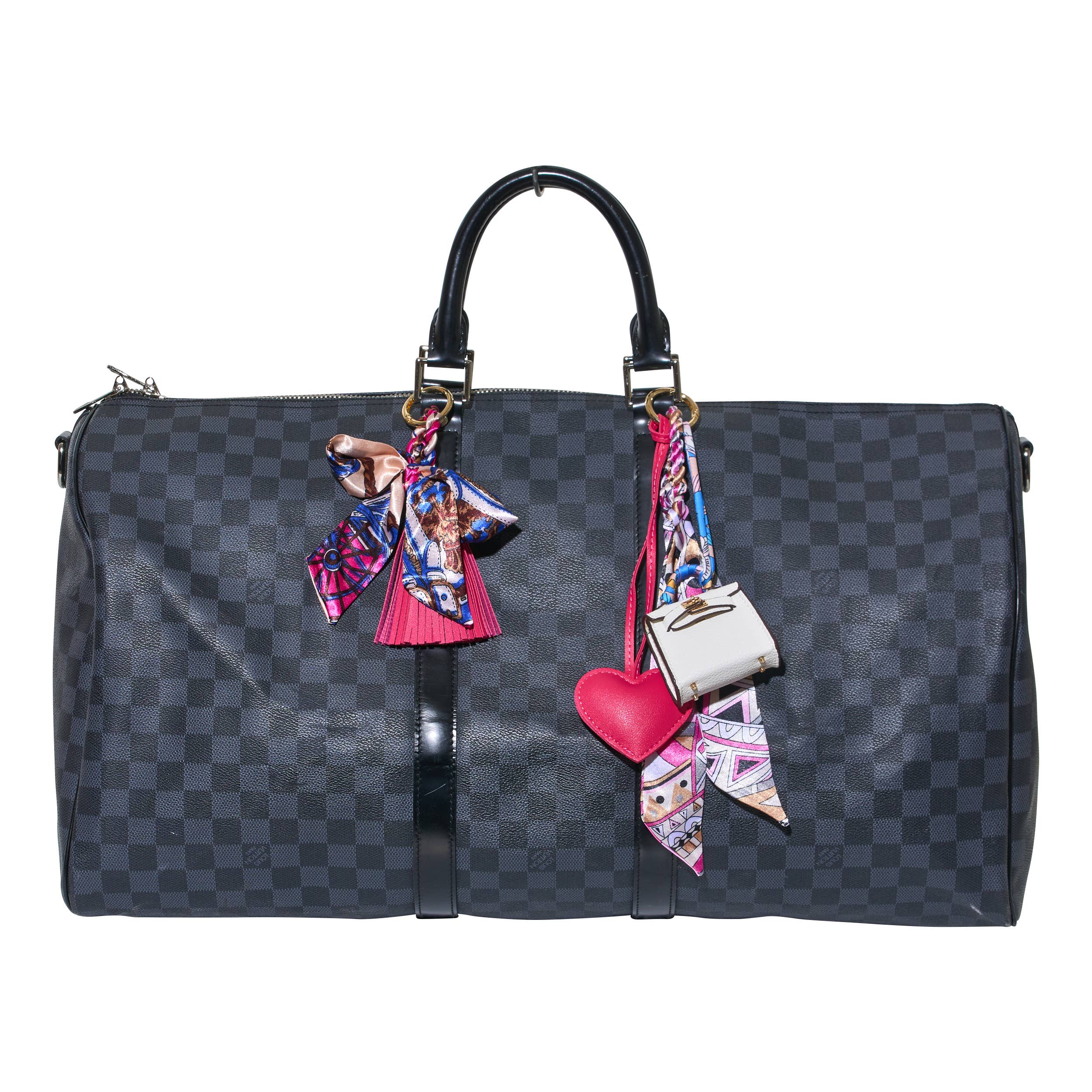 Mini Purse Scarf Bag Charm