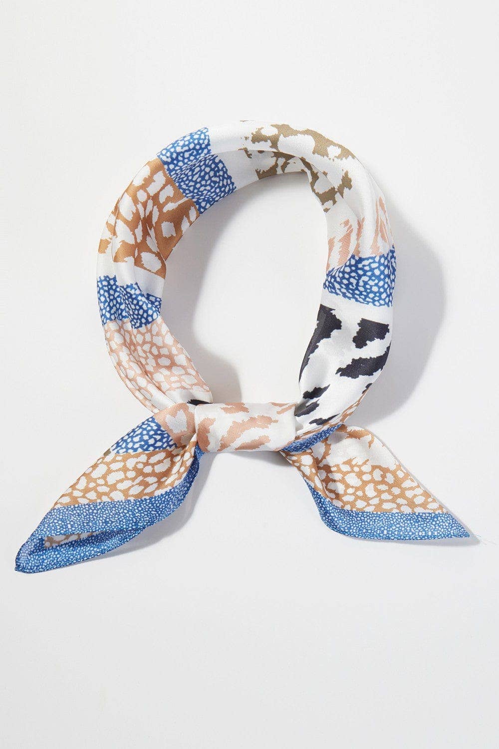 Abstract Leopard Print Bandana