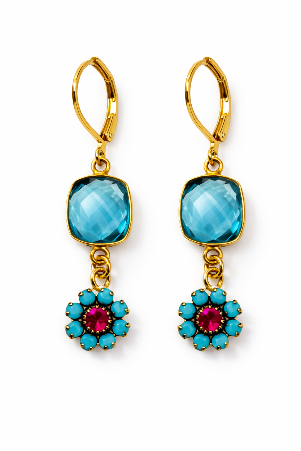 Swarovski Droplet Earrings