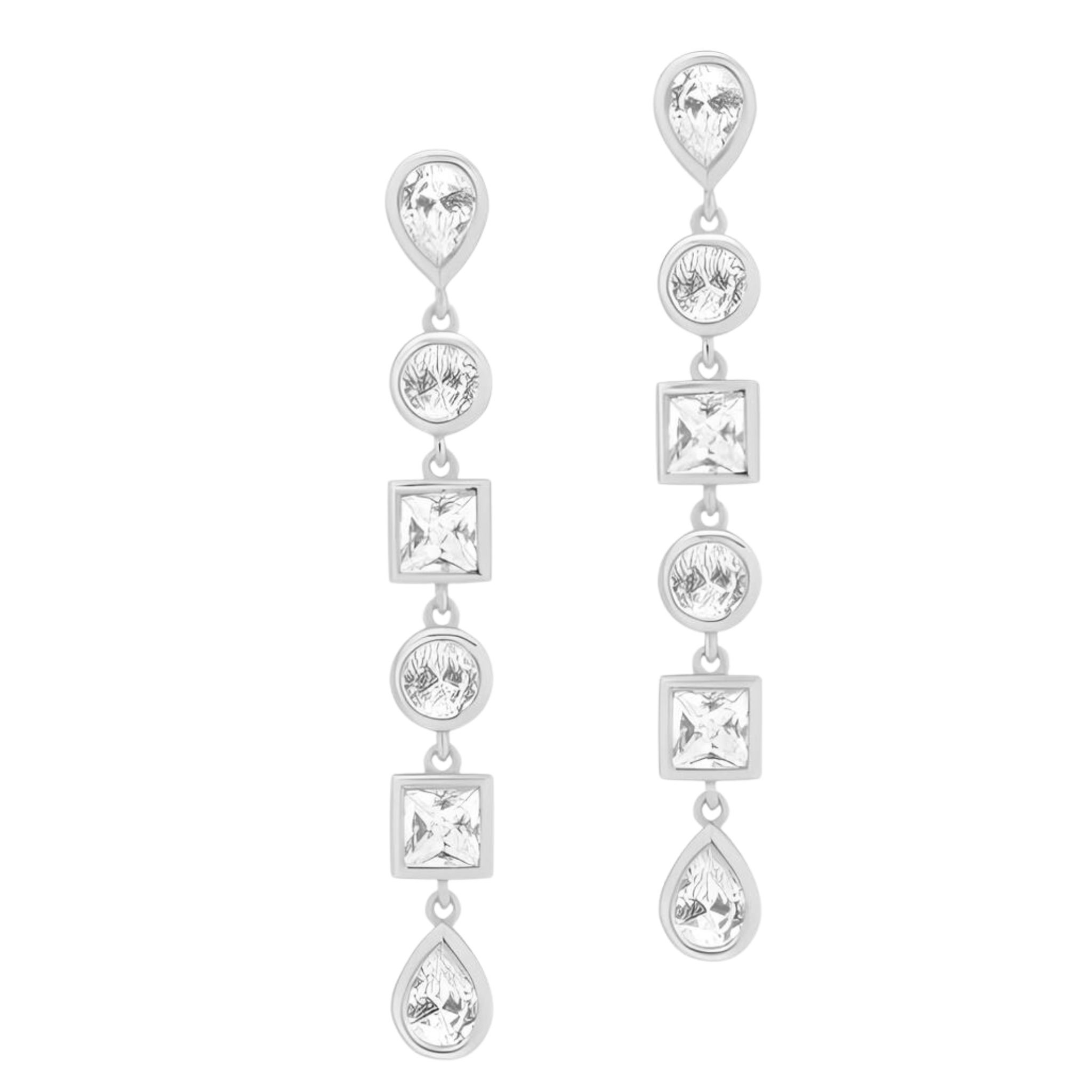 Party girl cz droplet earring