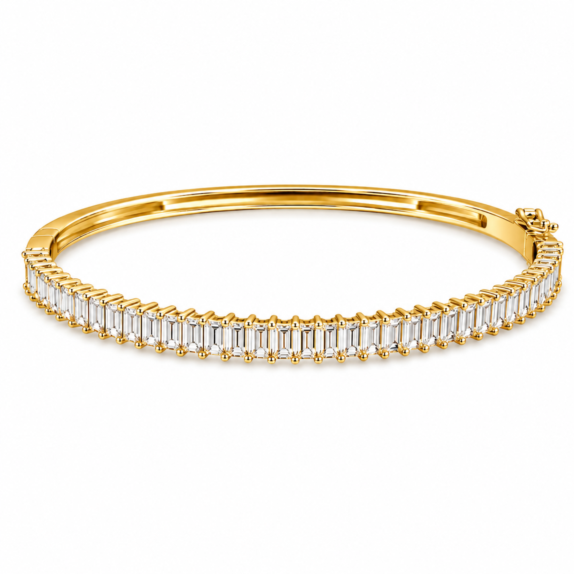 Baguette Bangle Bracelets