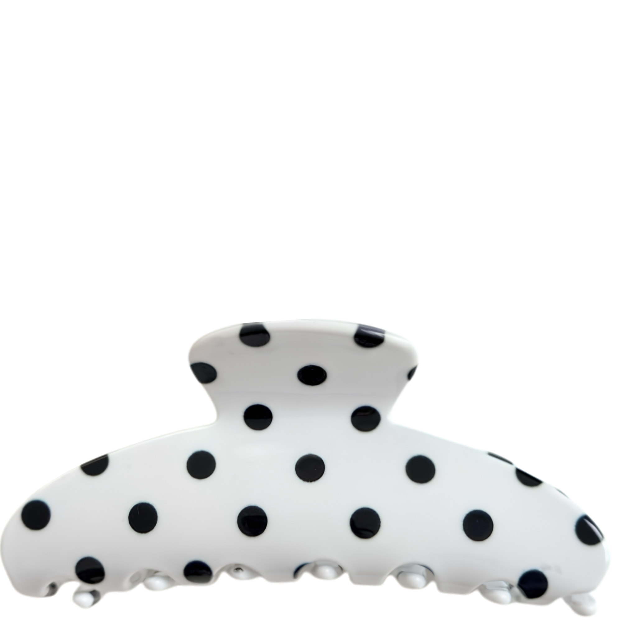 Retro Polka Dot Hair Claw