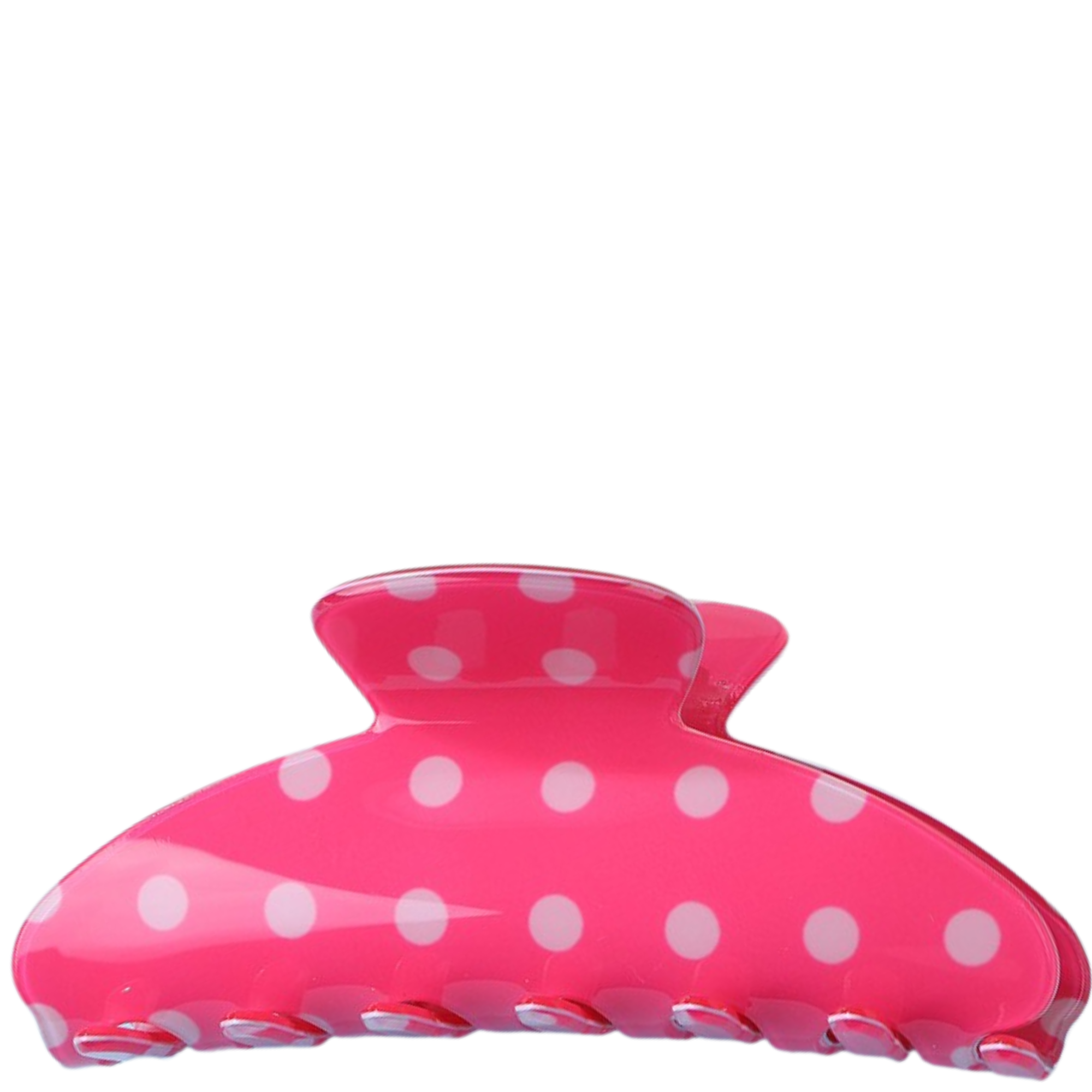 Retro Polka Dot Hair Claw