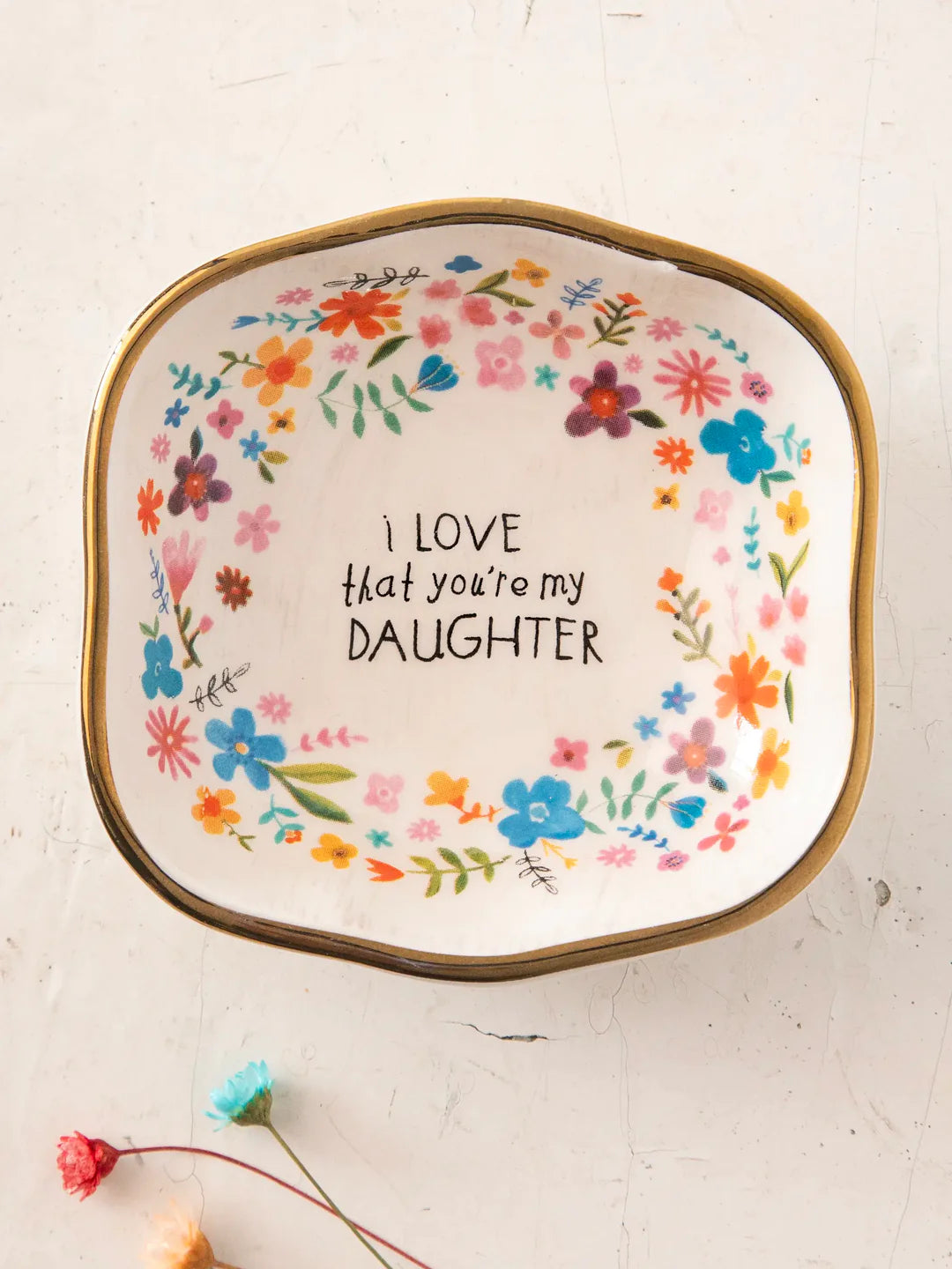 Antiqued Trinket Bowl