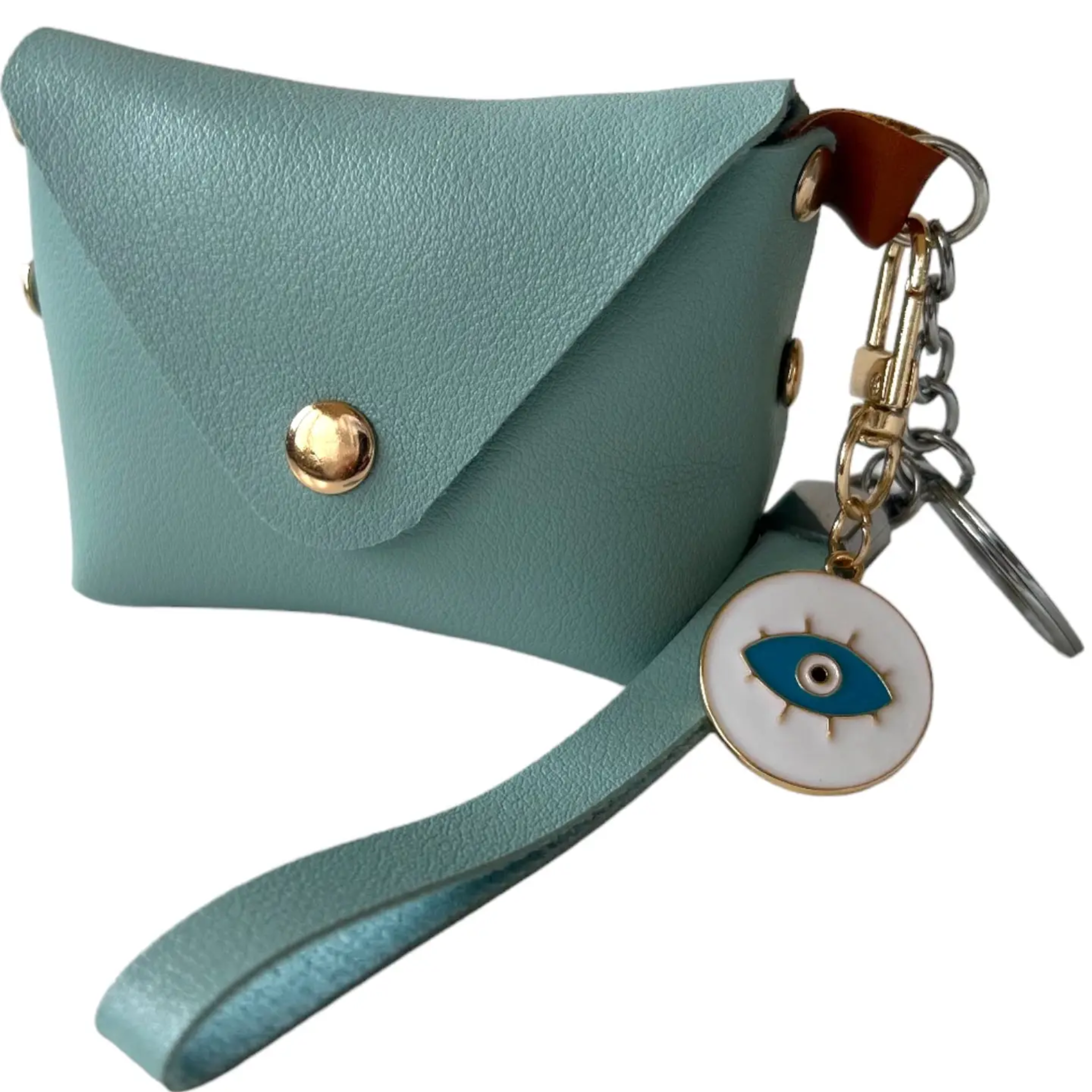 Chic Wristlet Purse Keychain