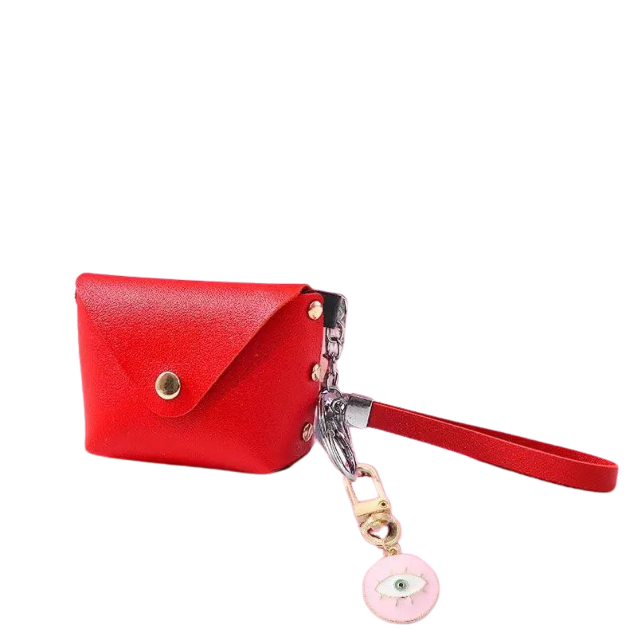 Chic Wristlet Purse Keychain