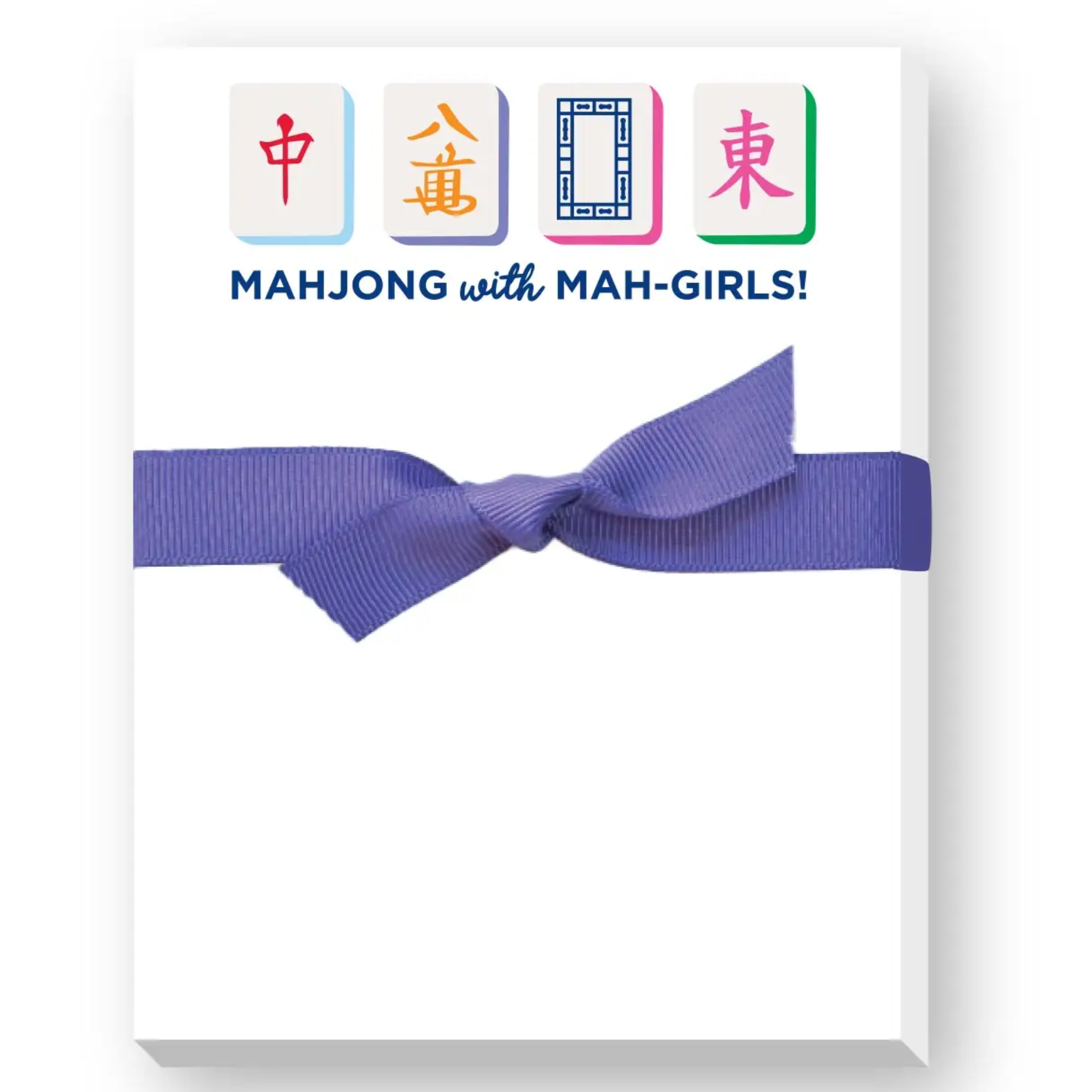Mahjong with Mah-Girls Mini Notepad