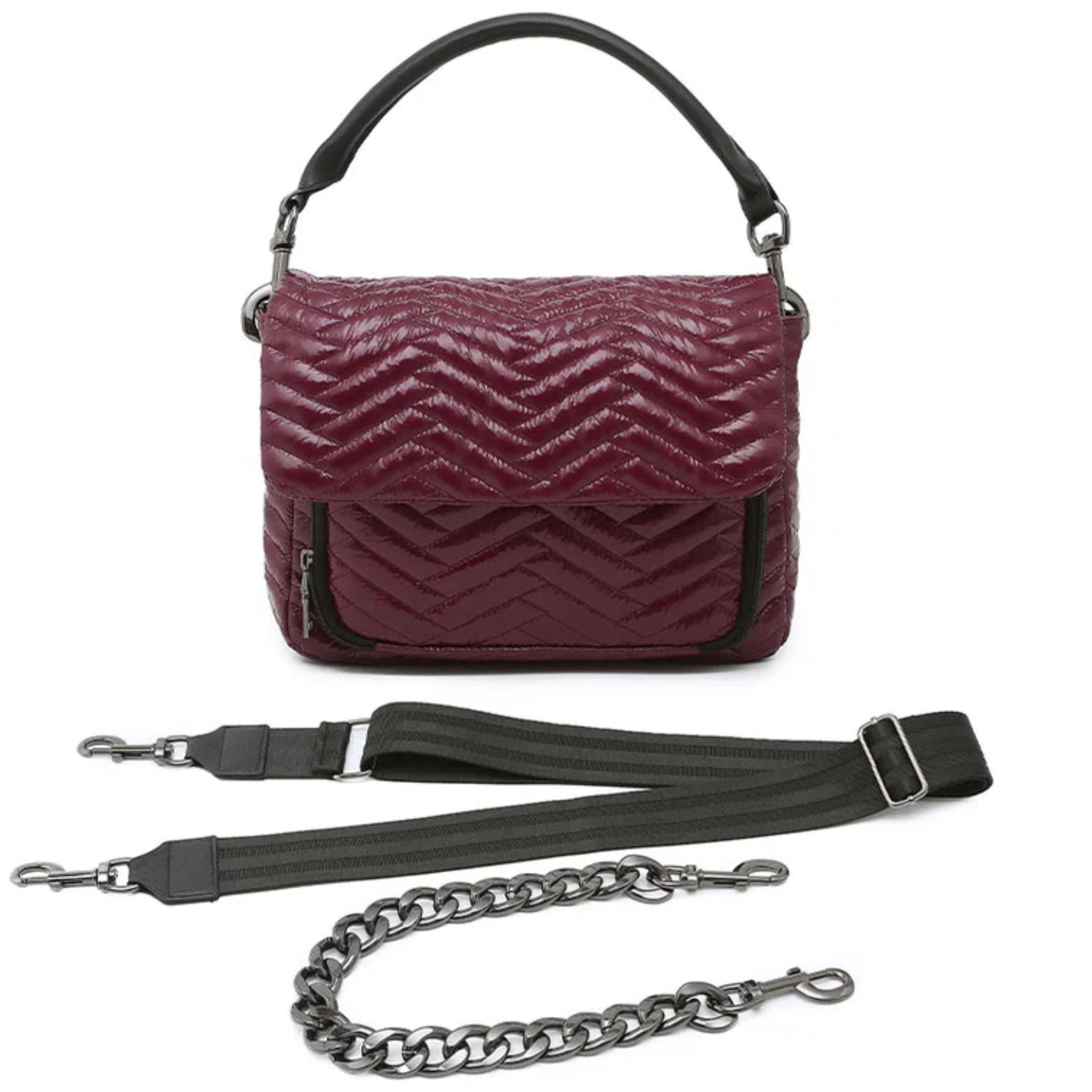 Muse Moto Glossy Deep Burgundy