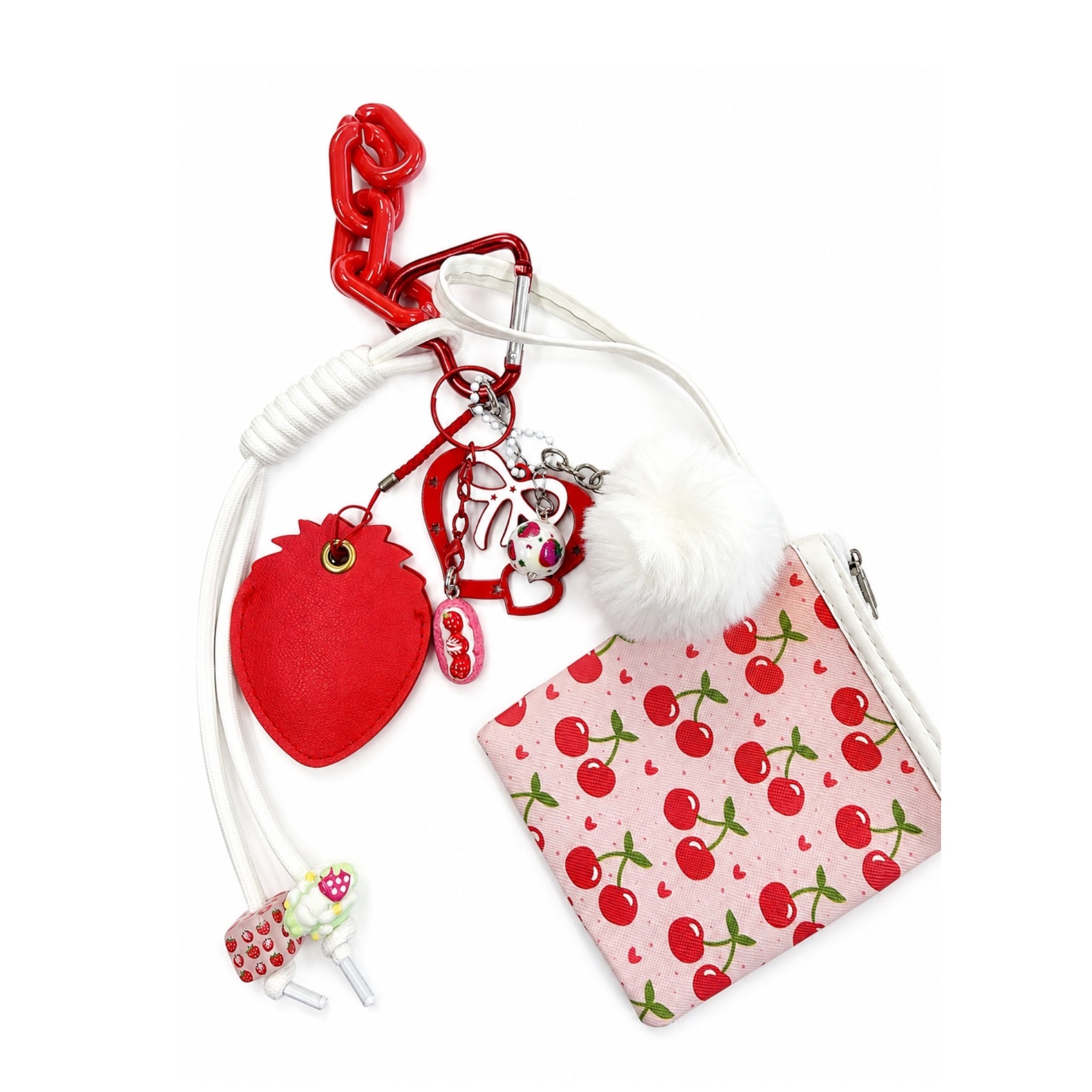 Cherry Bag Charms
